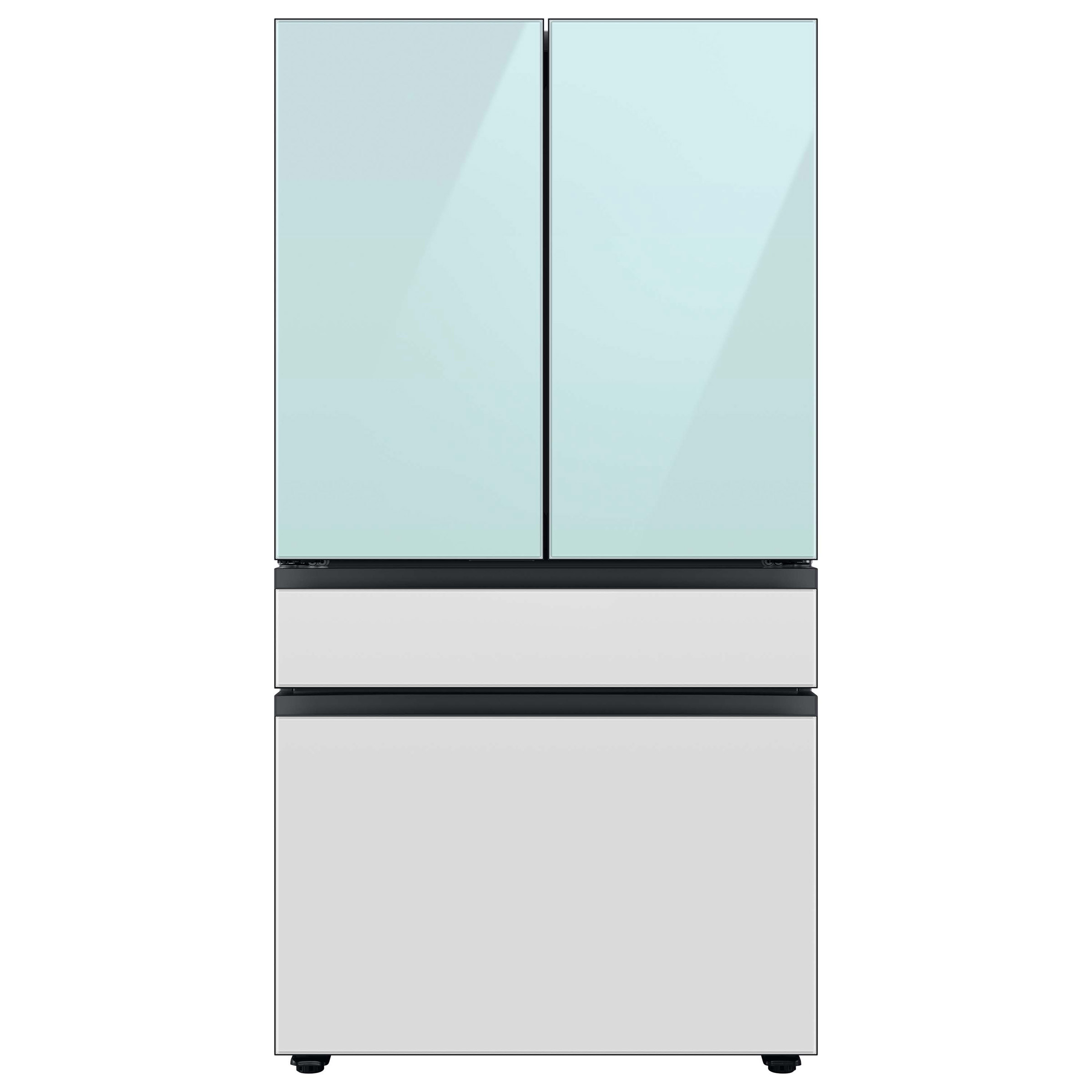 Samsung 29 cu. ft. Bespoke 4-Door French Door Smart Refrigerator with Beverage Center