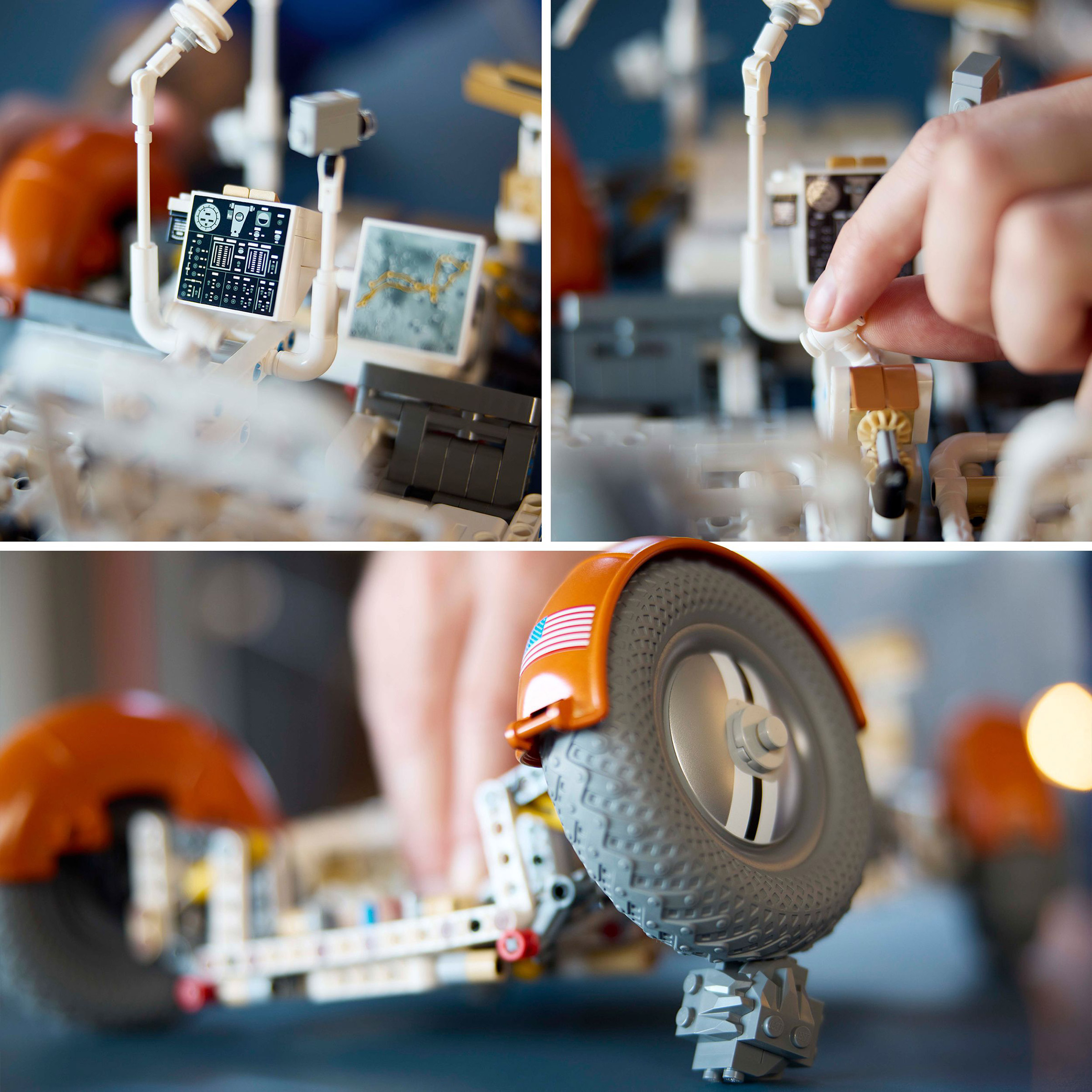 いろんな色があります！ LEGO Technic NASA Apollo Lunar Roving Vehicle – LRV Space Set