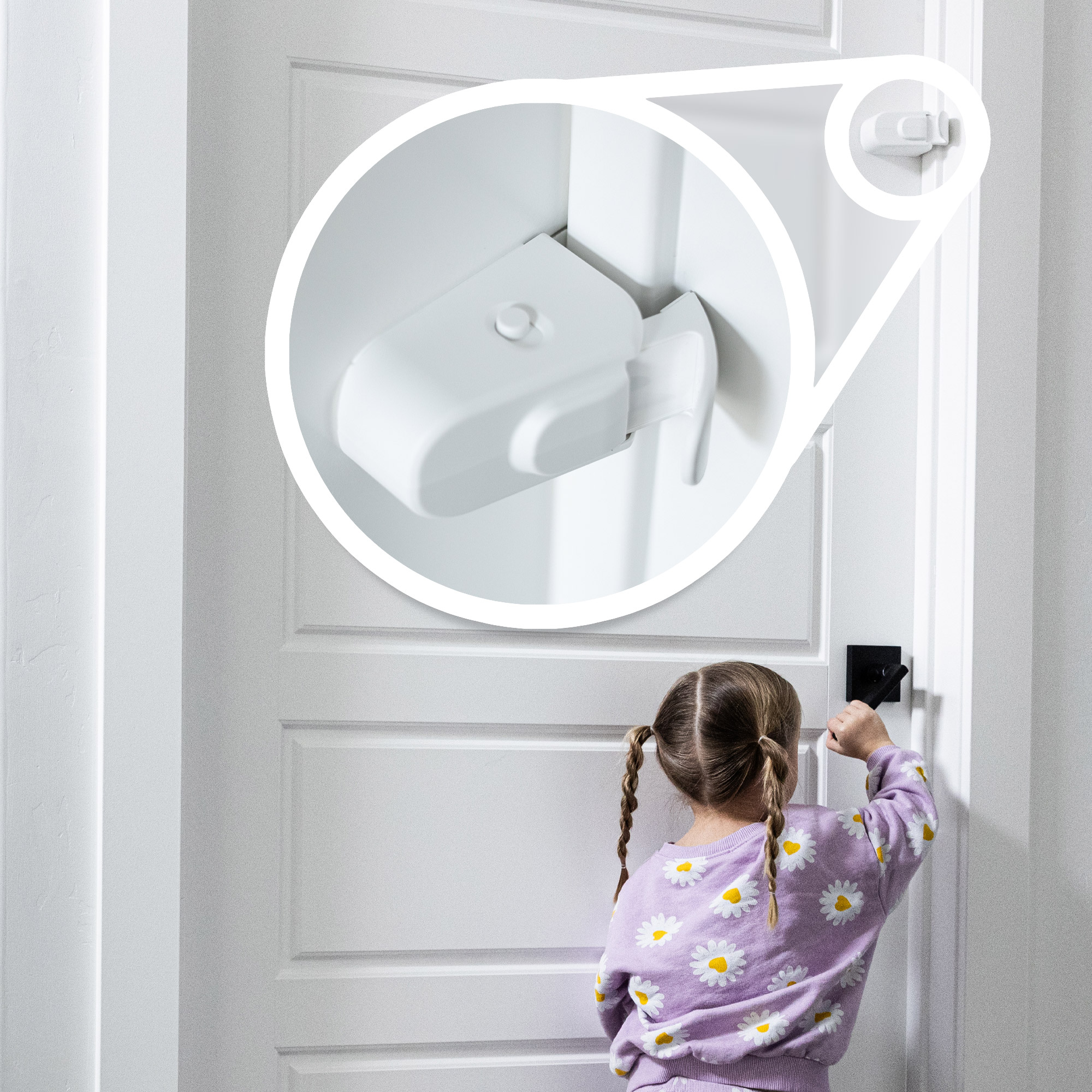 SnapPower HugLock Childproof Safety Door Lock, 3-pack | Costco