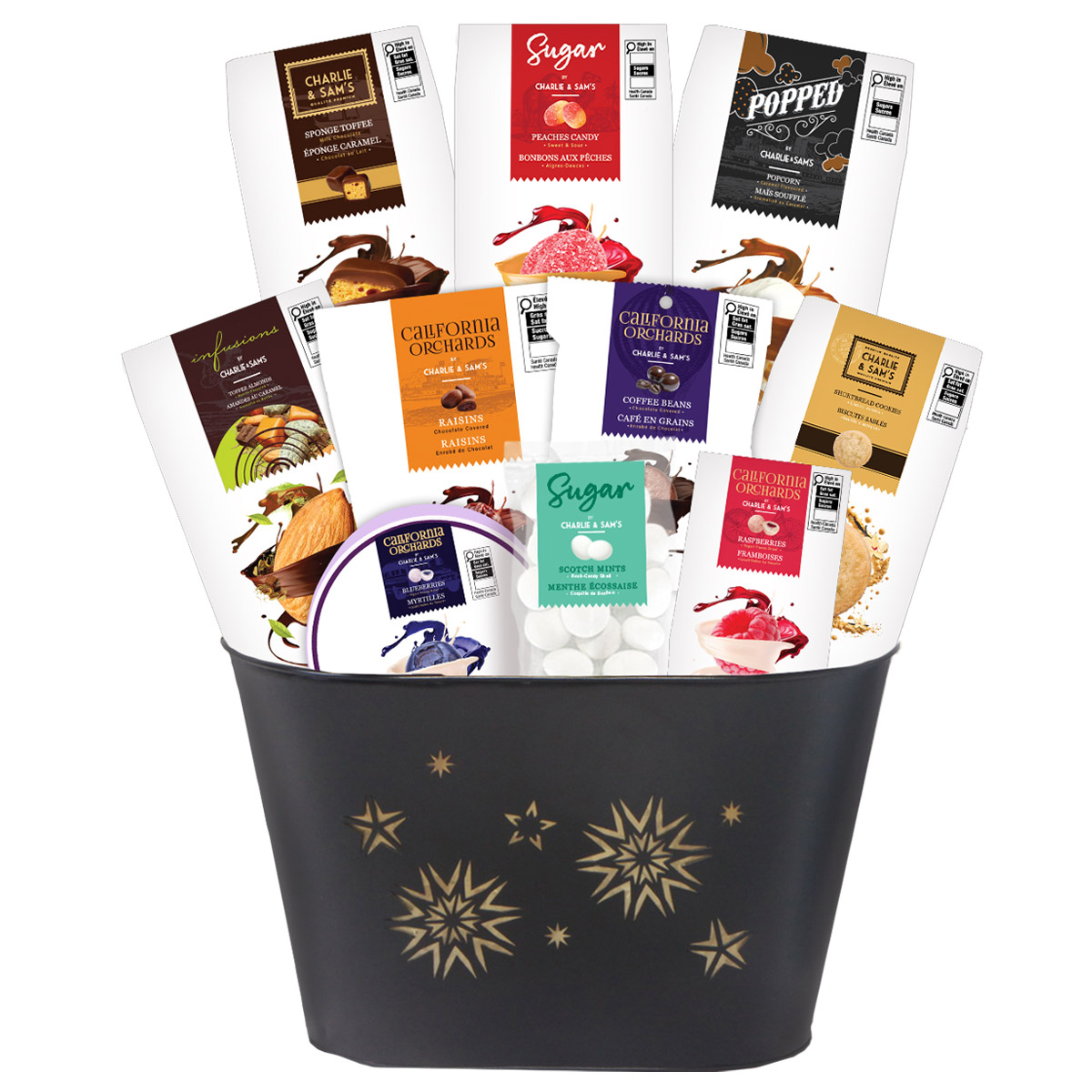 Charlie & Sam’s Iconic Indulgence Gift Basket