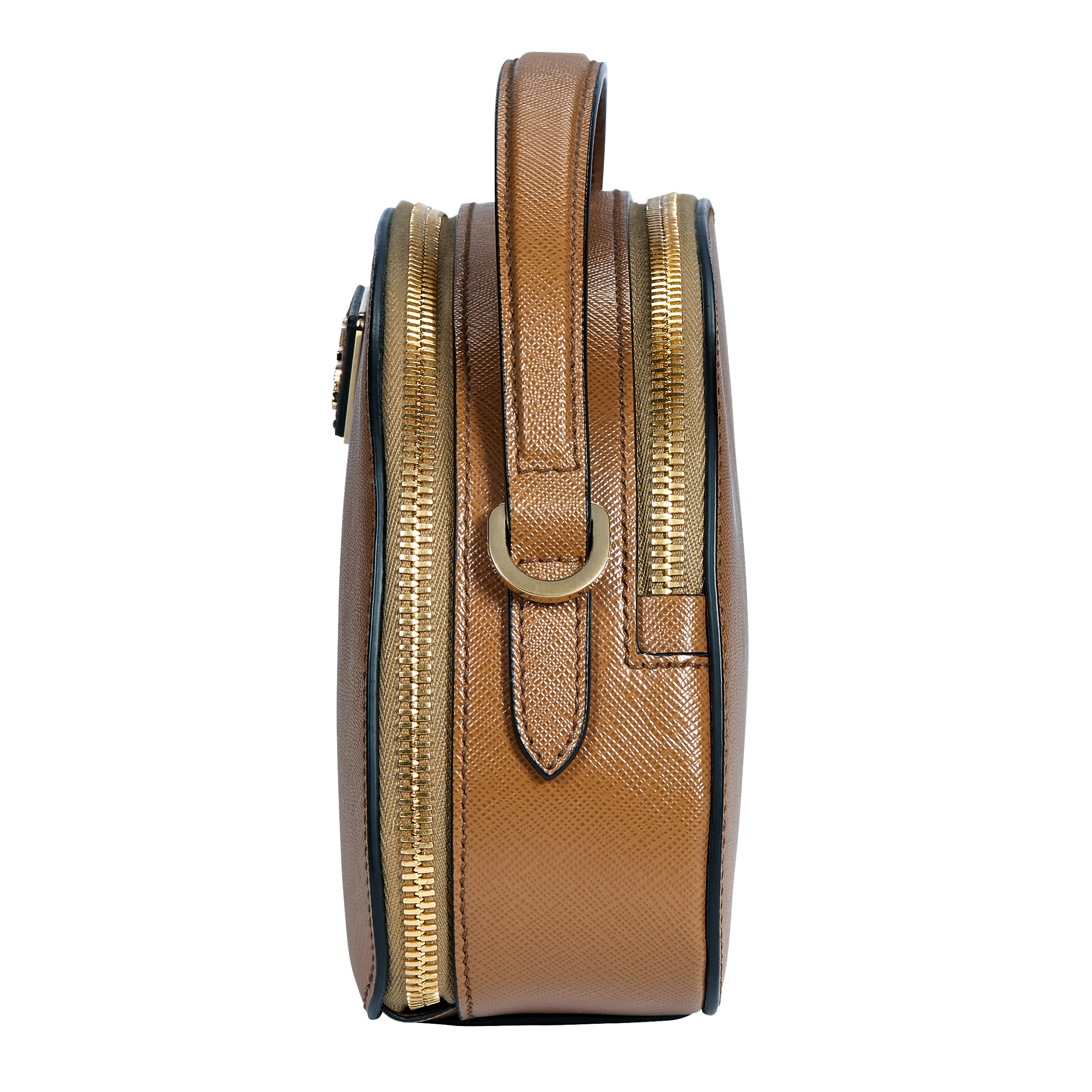 Prada Saffiano Leather Odette Bag, Caramel (Brown) | Costco