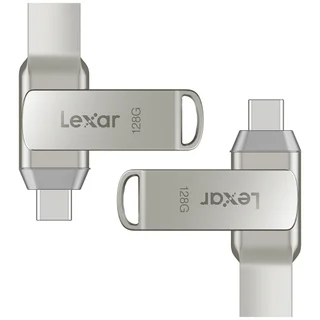 LEXAR DUAL DRIVE USB-C/A 2-IN-1 128GB 2-PACK