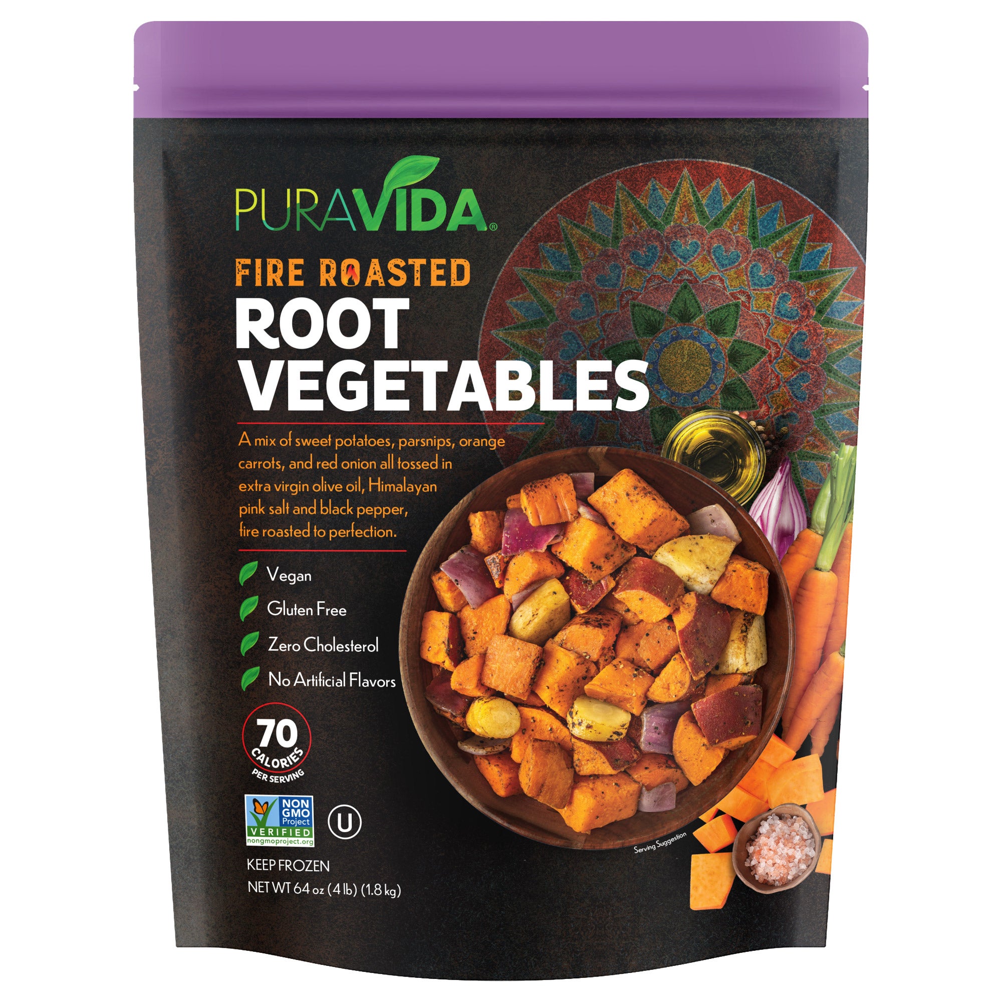 PuraVida Fire Roasted Root Vegetables, 64 oz | Costco