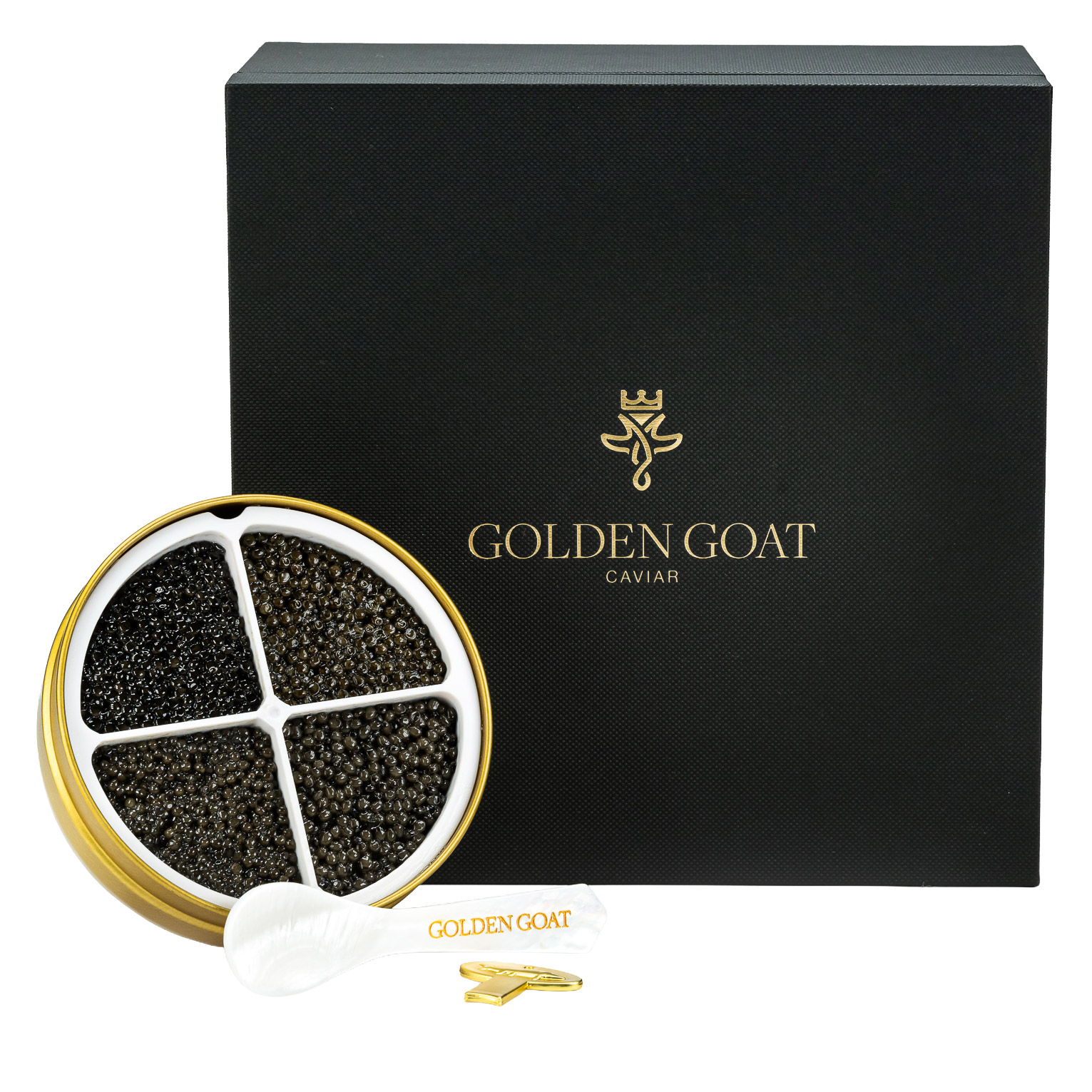 Golden Goat Caviar Prestige Collection Tasting Gift Tin 4.9oz | Costco