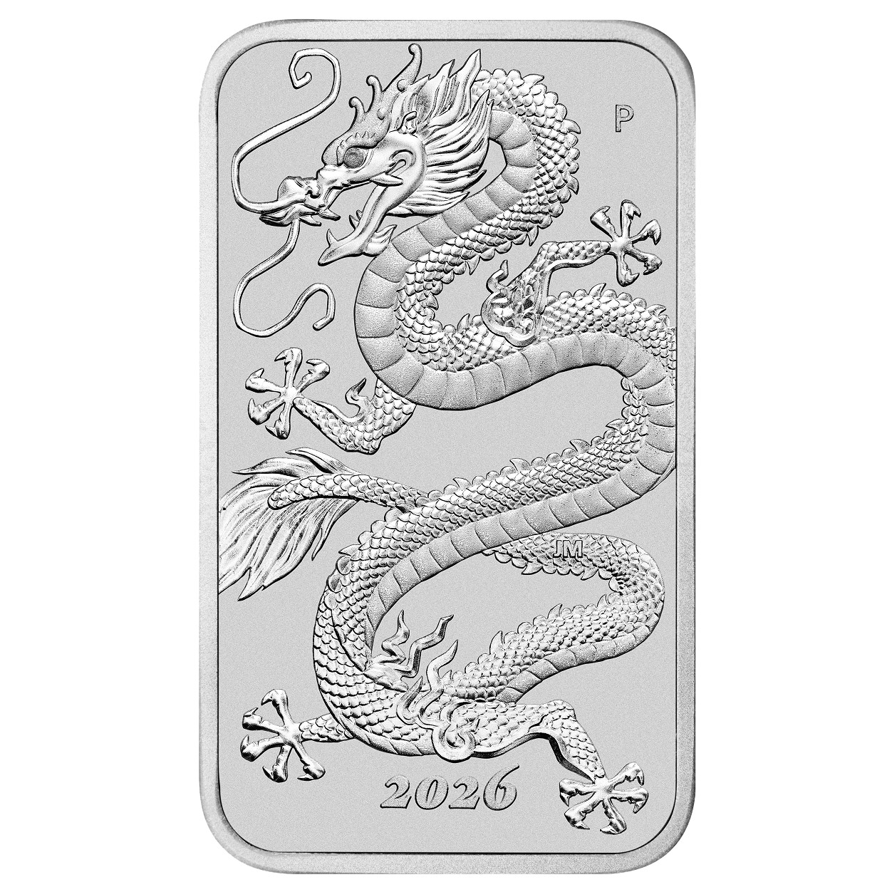1 oz The Perth Mint Dragon Silver Coin, 20-Count