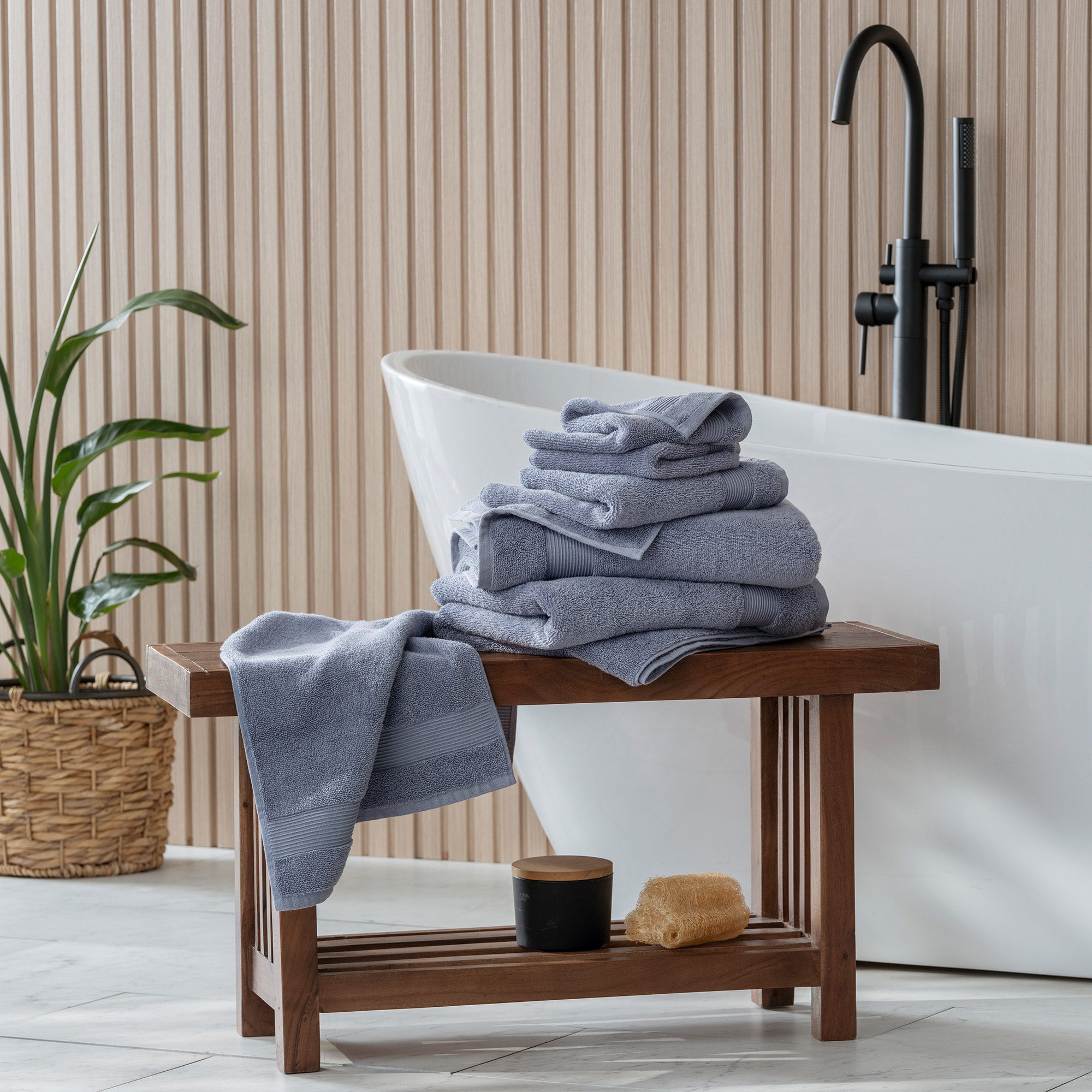 Purely Organic 6-piece Towel Set