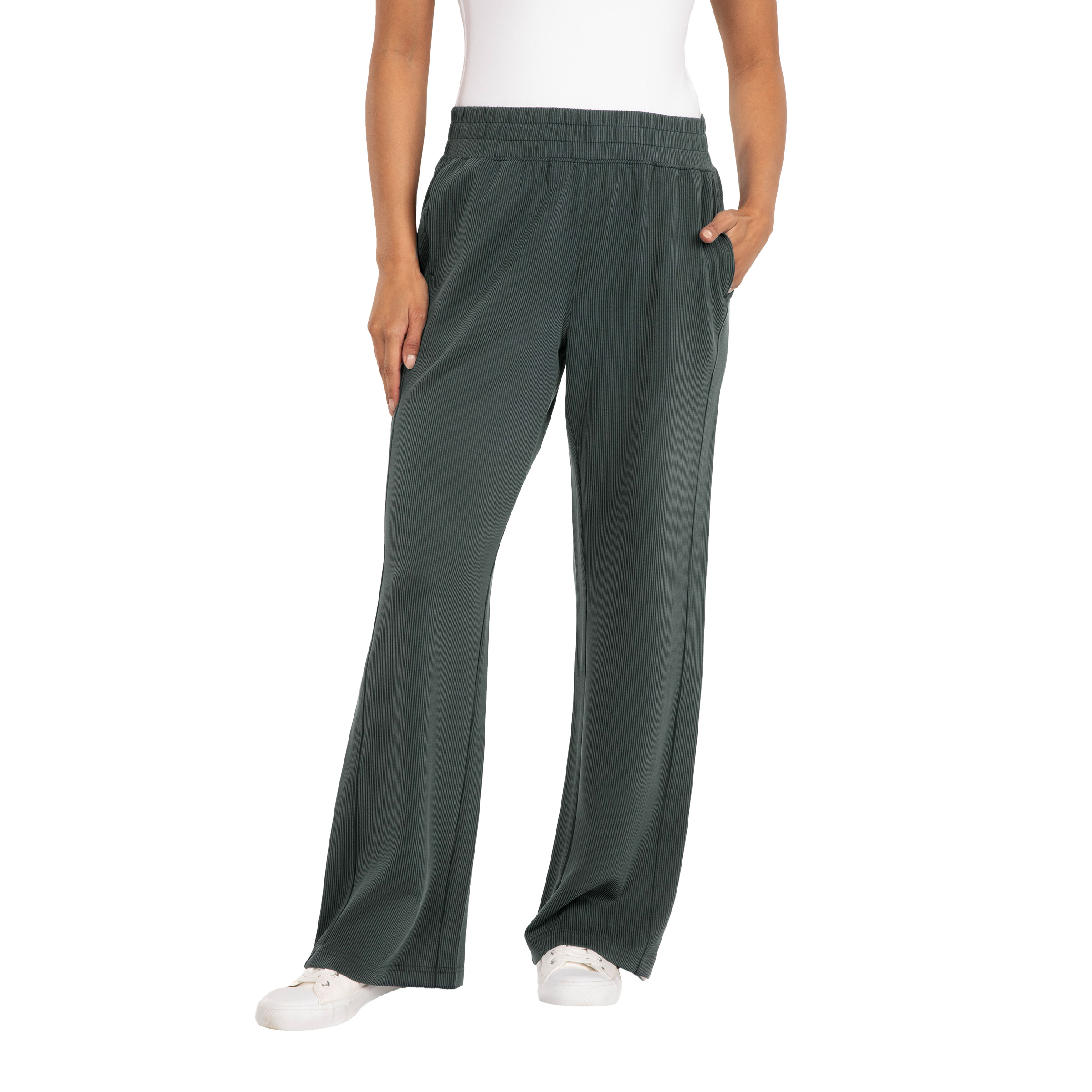 Spyder Women's Ribbed Wide Leg Pant