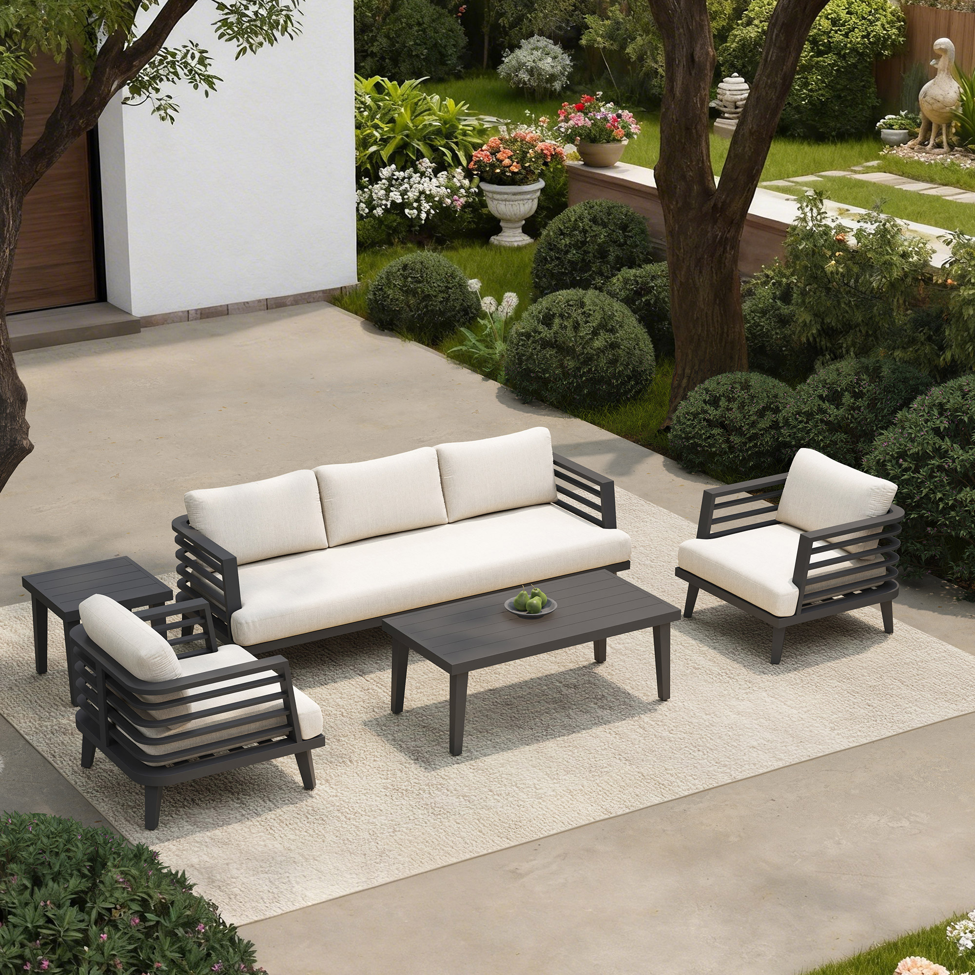 OTTA Outdoor Madrid 5-piece Deep Seating Set | Costco