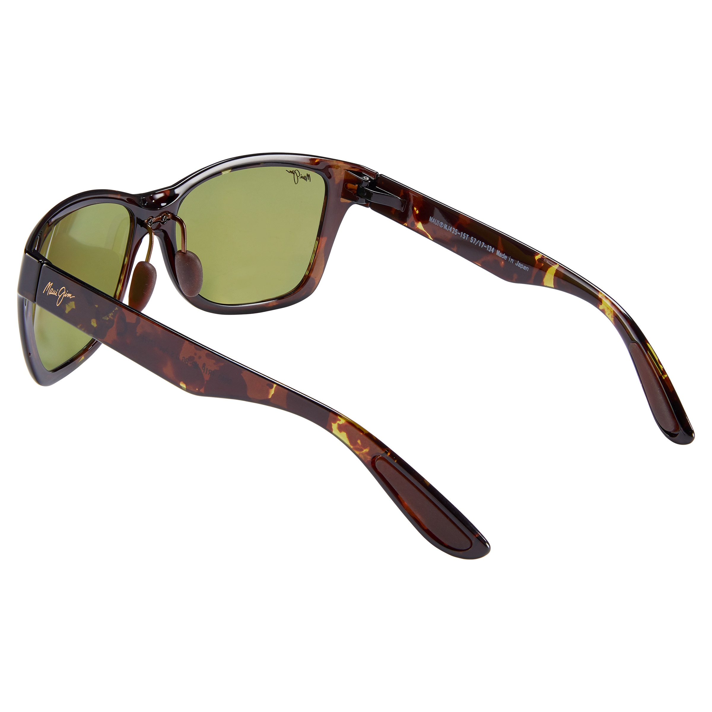 Maui Jim Road Trip HT435-15T Olive Tortoise Polarized Sunglasses
