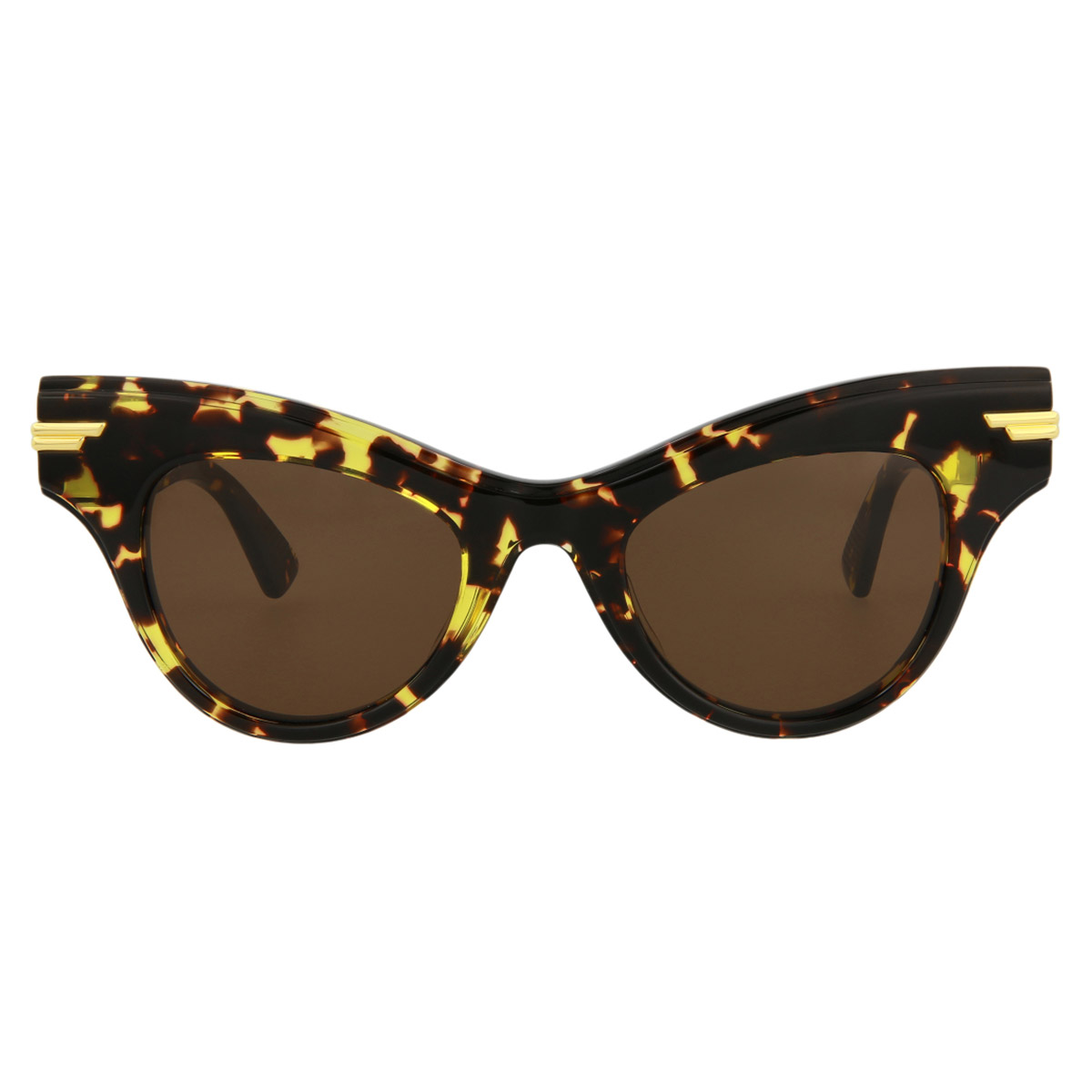 Bottega Veneta BV1004S Havana Brown with Brown Sunglasses  display picture 3