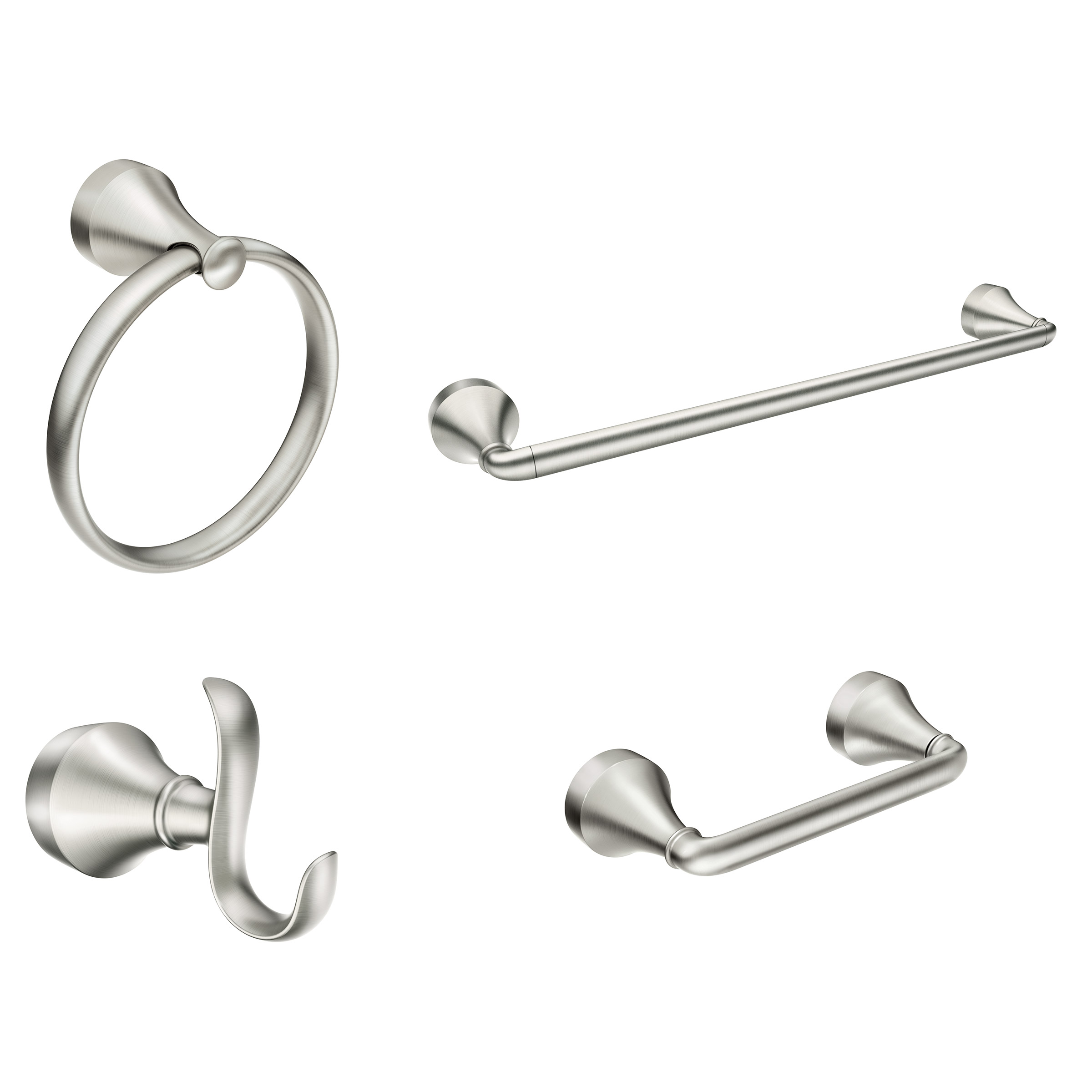 Moen Wellton 4-piece Bath Hardware Set | Costco