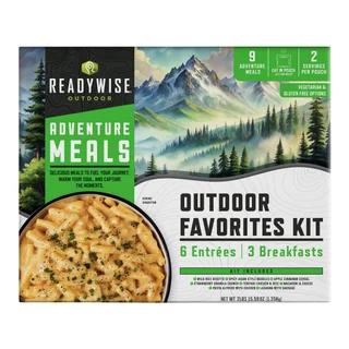 READY WISE OUTDOOR MEAL KIT 9 CT