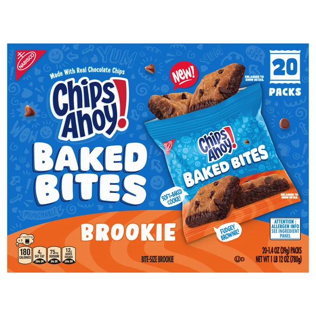 CHIPS AHOY! BAKED BITES BROOKIE 20 CT