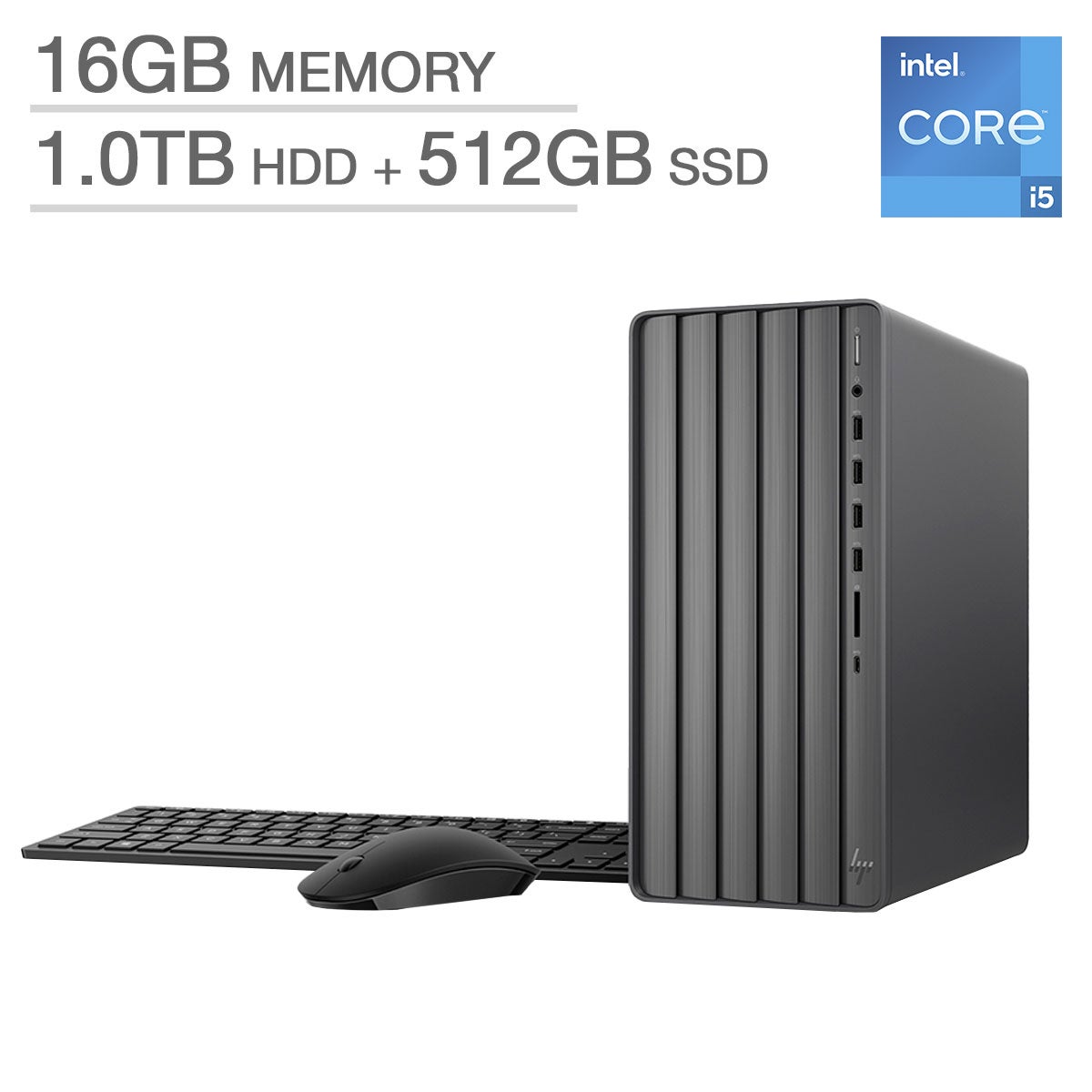 HP ENVY Desktop - 14th Gen Intel Core i5-14400 - Windows 11 HP ENVY Desktop - 14th Gen Intel Core i5-14400 - Windows 11