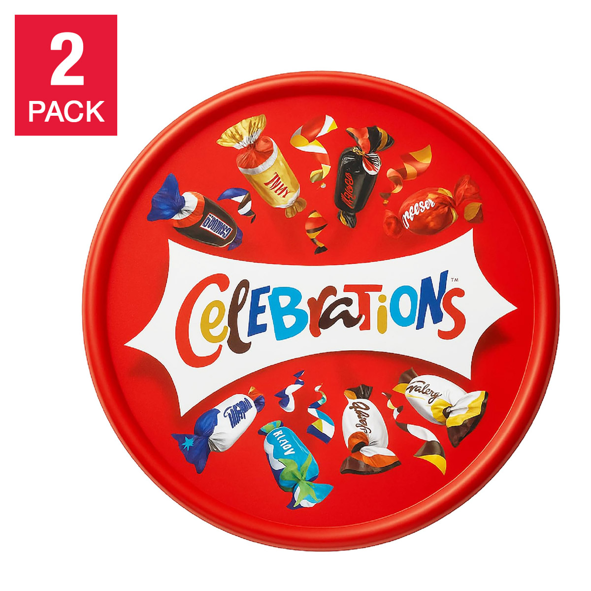 Mars Celebrations Chocolate Assortment, 2 × 500 g