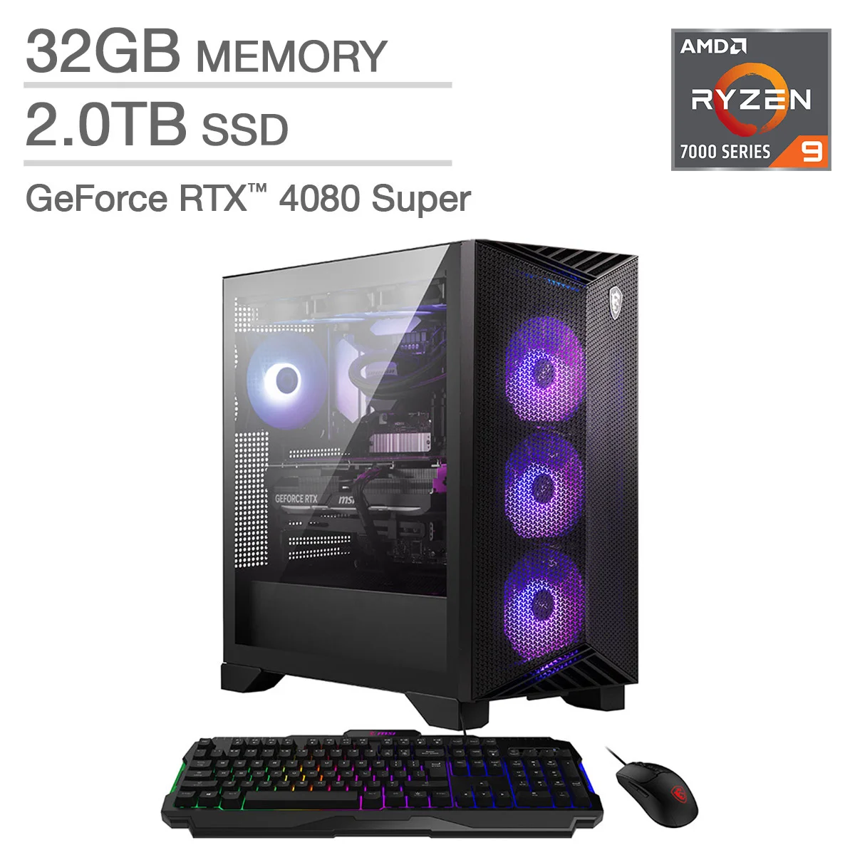 MSI Aegis ZS2 Gaming Desktop - AMD Ryzen 9 7900X - GeForce MSI Aegis ZS2 Gaming Desktop - AMD Ryzen 9 7900X - GeForce
