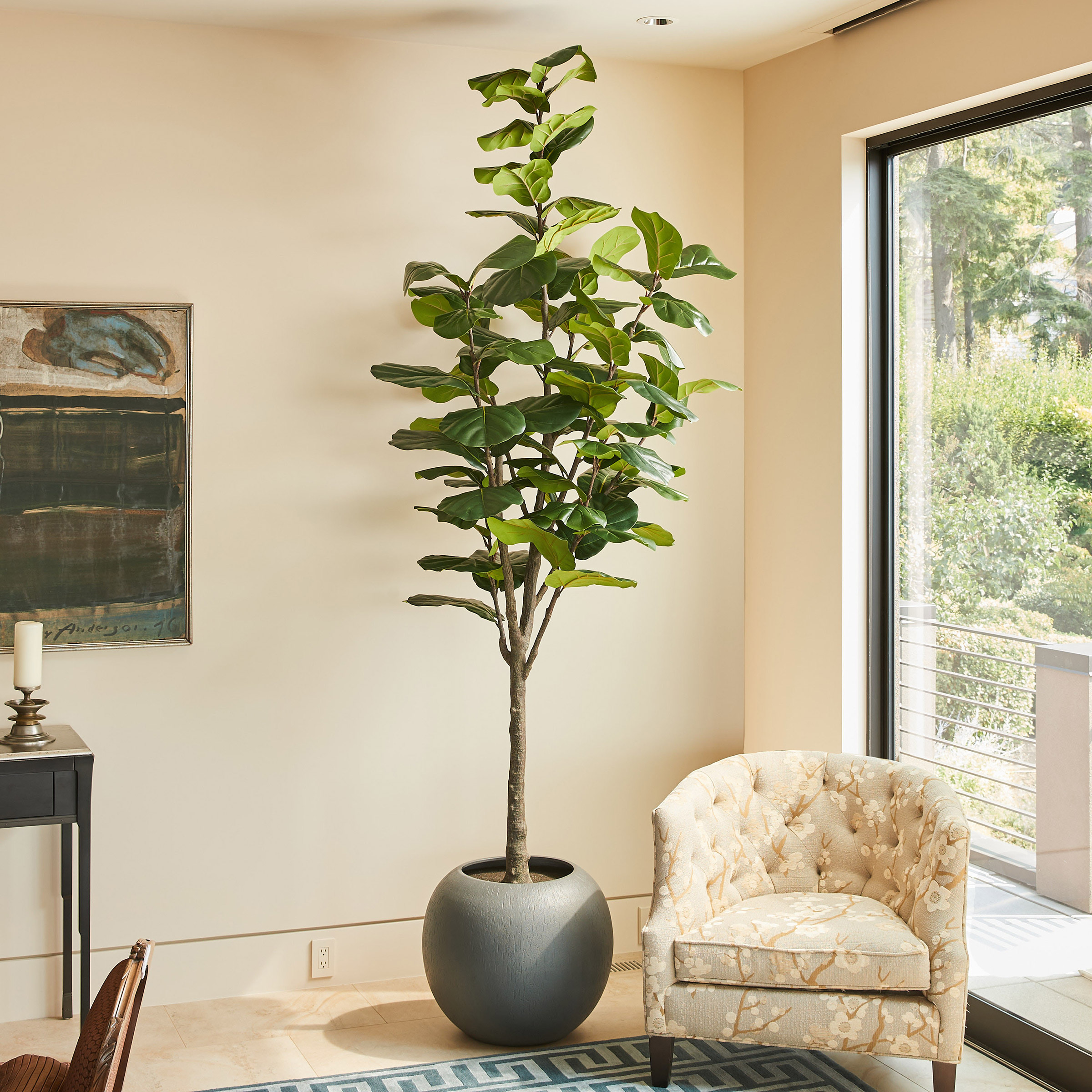Faux 10' Fiddle Leaf Fig Tree Costco