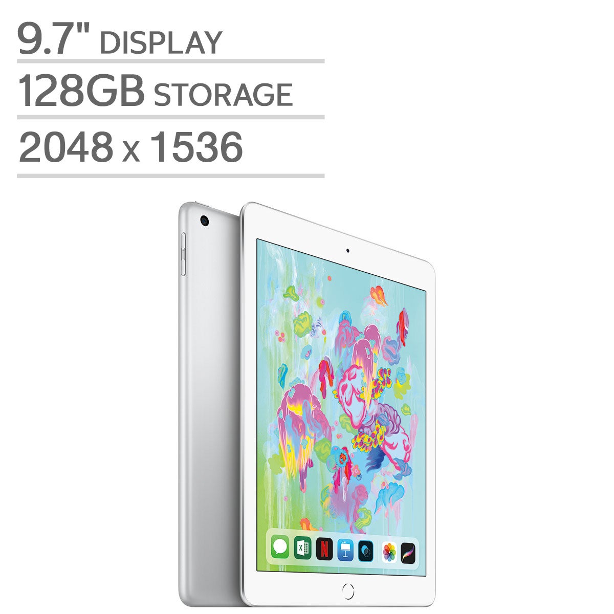 iPad A10 シルバー 128GB 美品 6th Gen Apple iPad A10 Fusion Chip 128GB - Silver | Costco