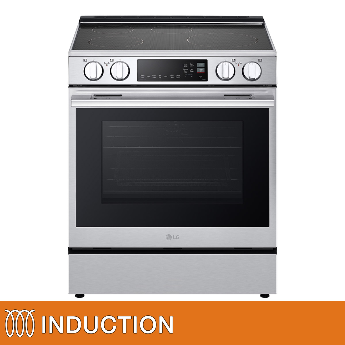 LG 6.3 cu. ft. Smart Induction Slide-in Range with ProBake Convection and New Premium Handle