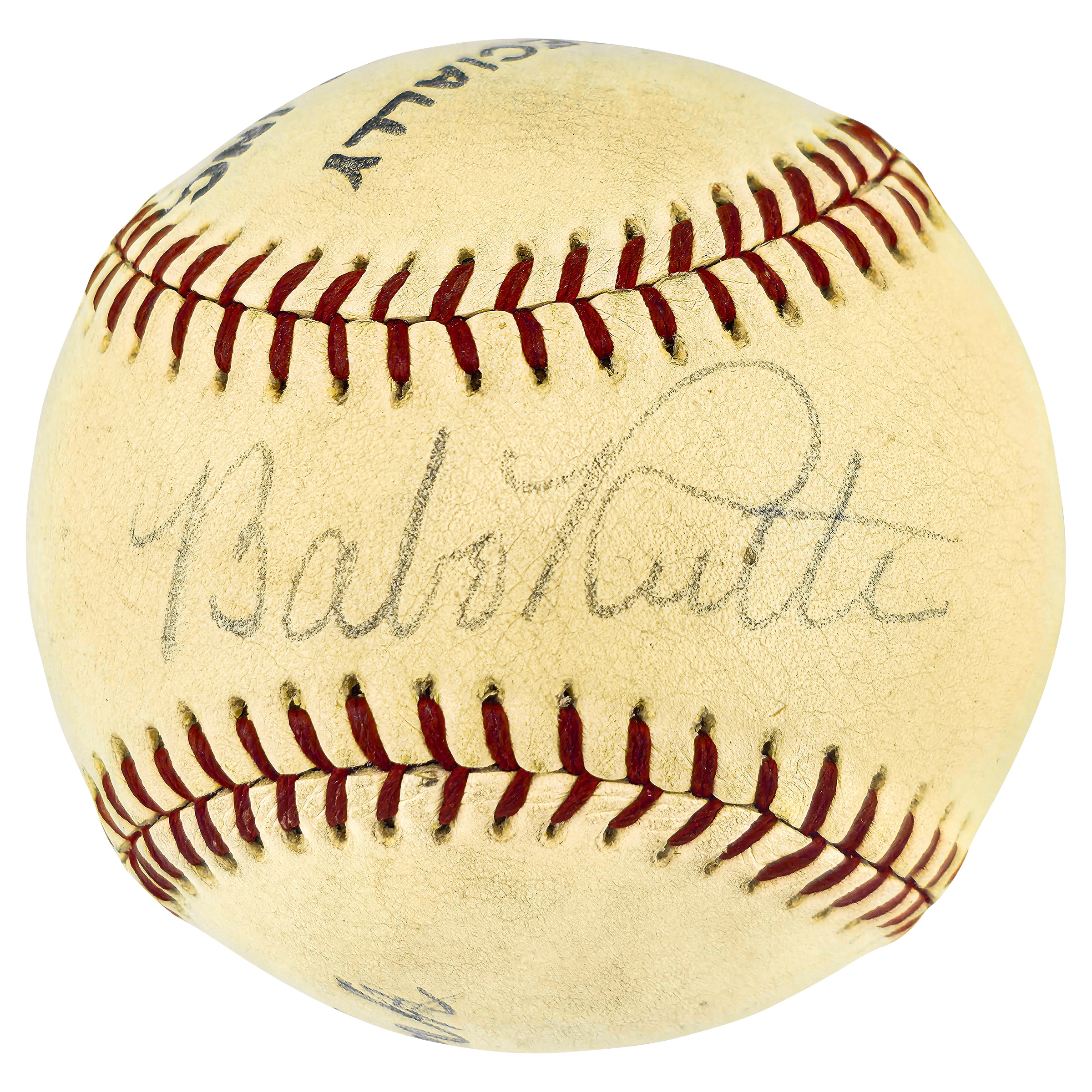 Babe Ruth Autographed Official Spalding League Special Baseball New York Yankees PSA/DNA Authenticated