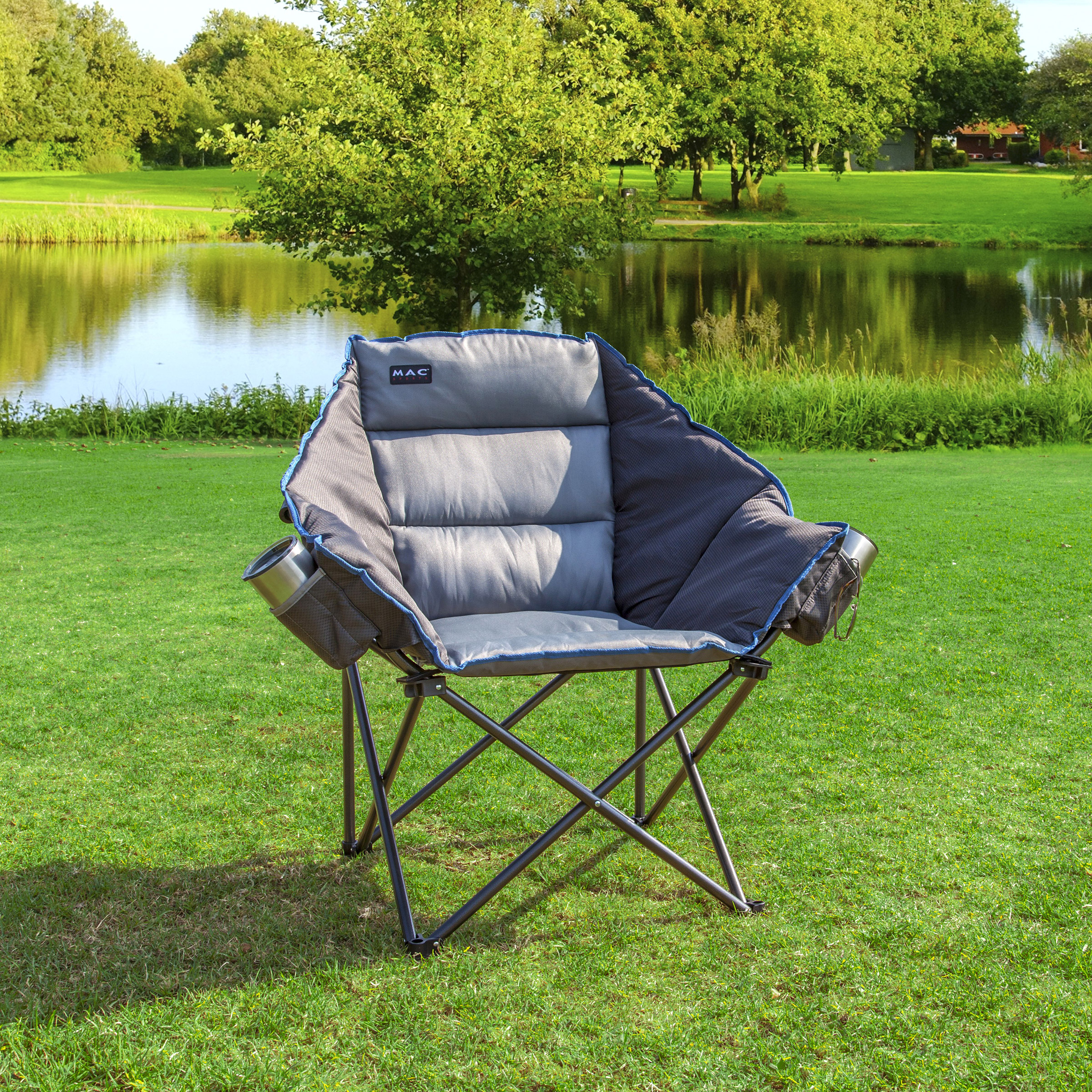 Mac Sports Padded Club Camping Chair, 2-pack | Costco