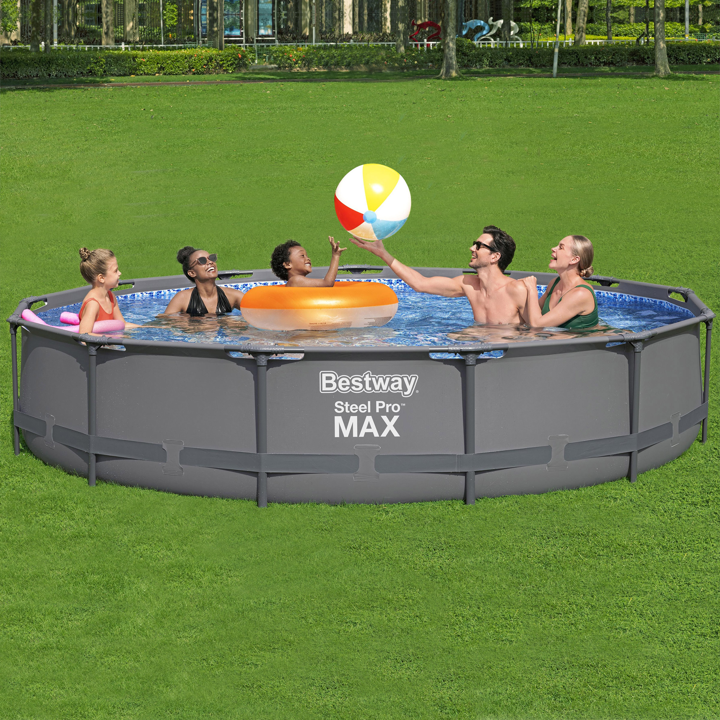 Bestway Steel Pro MAX 3.96 m x 76 cm (13 ft. x 30 in.) Round Pool