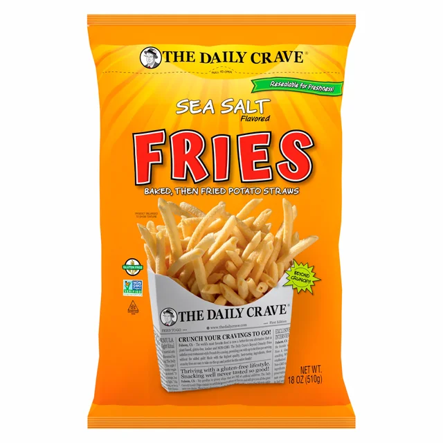 DAILY CRAVE CRUNCHY FRIES 18OZ T44H3P132 SL270
