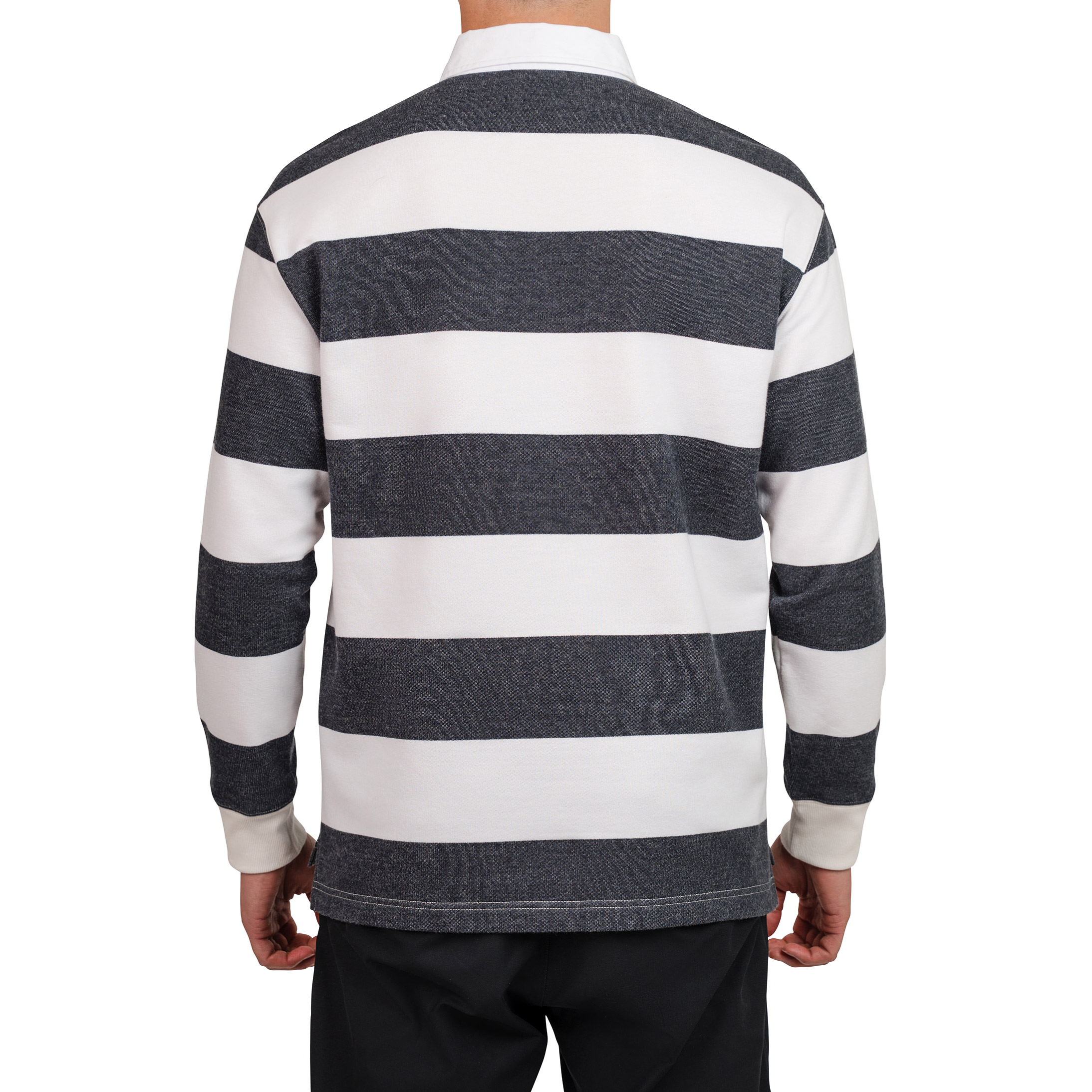 United Colors of Benetton Men's Long Sleeve Rugby Sweater | Costco