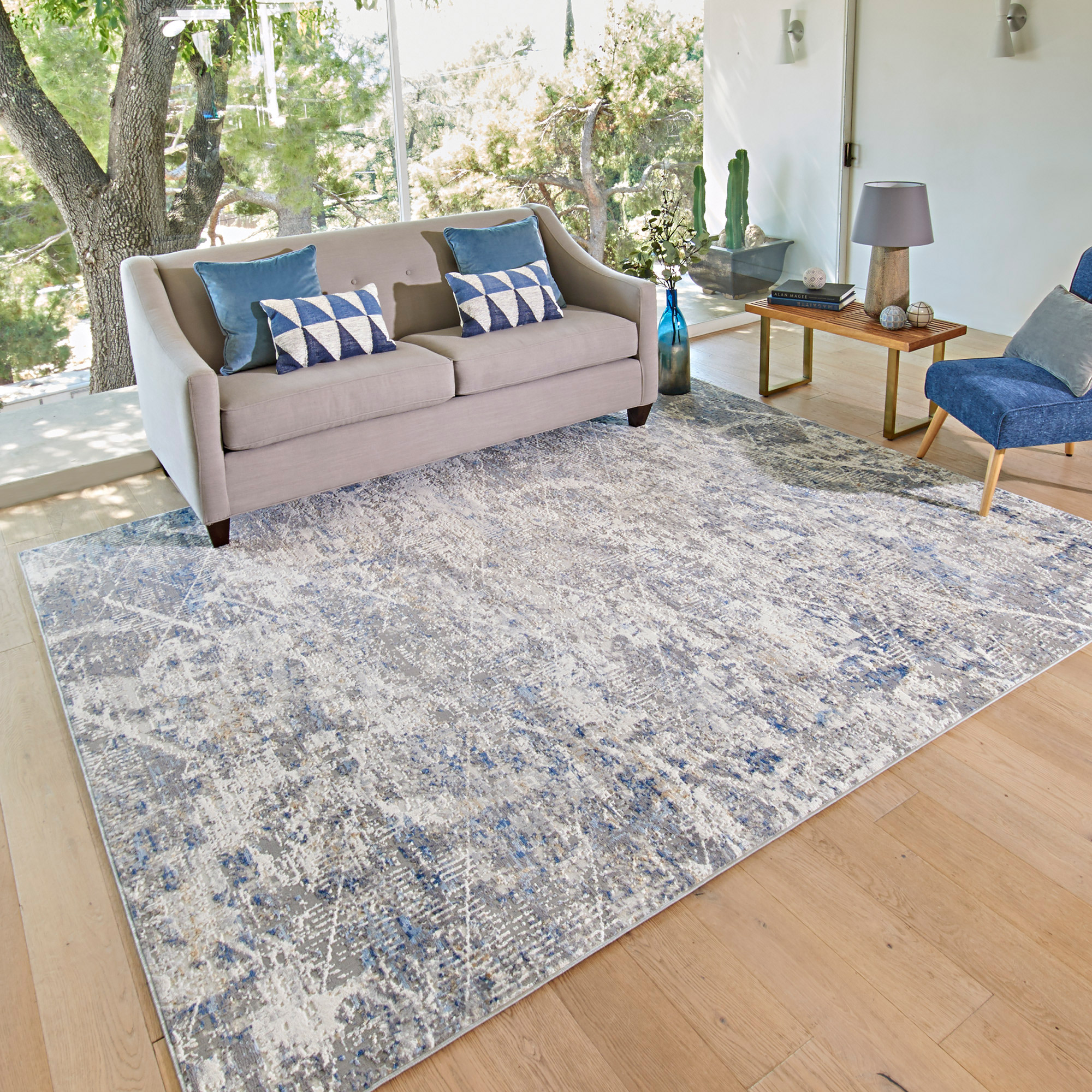 Gertmenian Brio Indoor Area Rug - Madison Blue