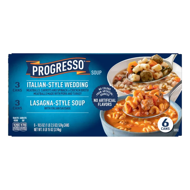 PROGRESSO ITALIAN FAVORITES 6/18.5 OZ