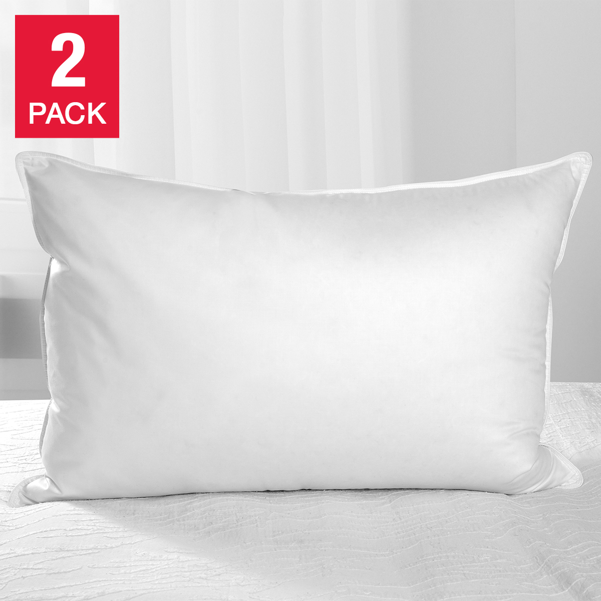 Westex Microgel Pillow, 2-pack