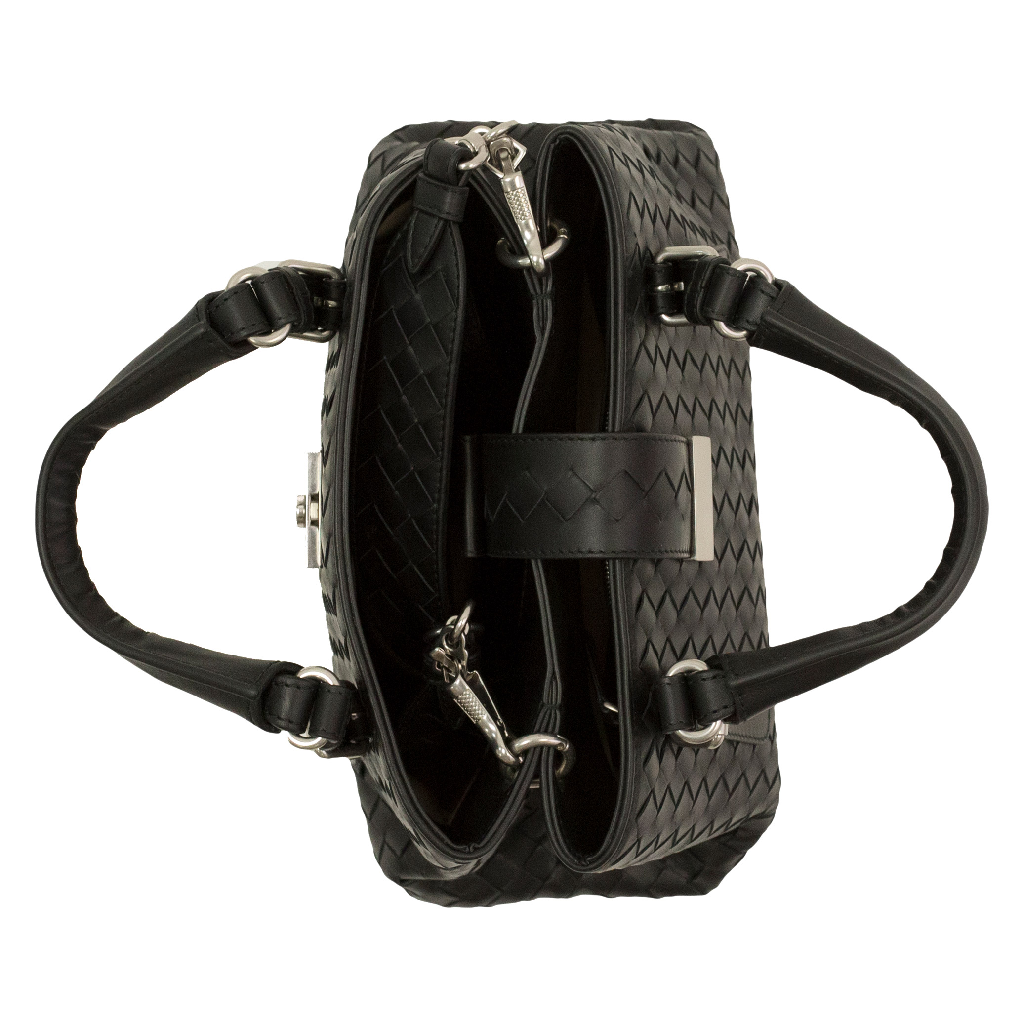 Bottega Veneta Medium Roma Bag, Black | Costco