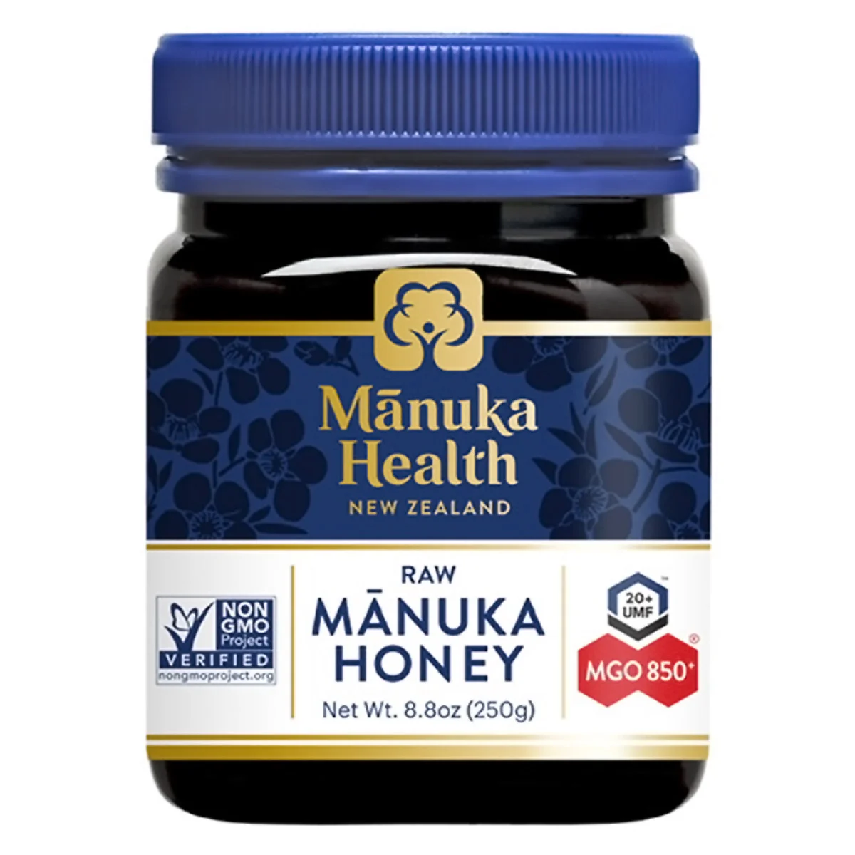 Manuka Health UMF 20+ (MGO 850+) Raw Manuka Honey 8.8 oz Manuka Health UMF 20+ (MGO 850+) Raw Manuka Honey 8.8 oz