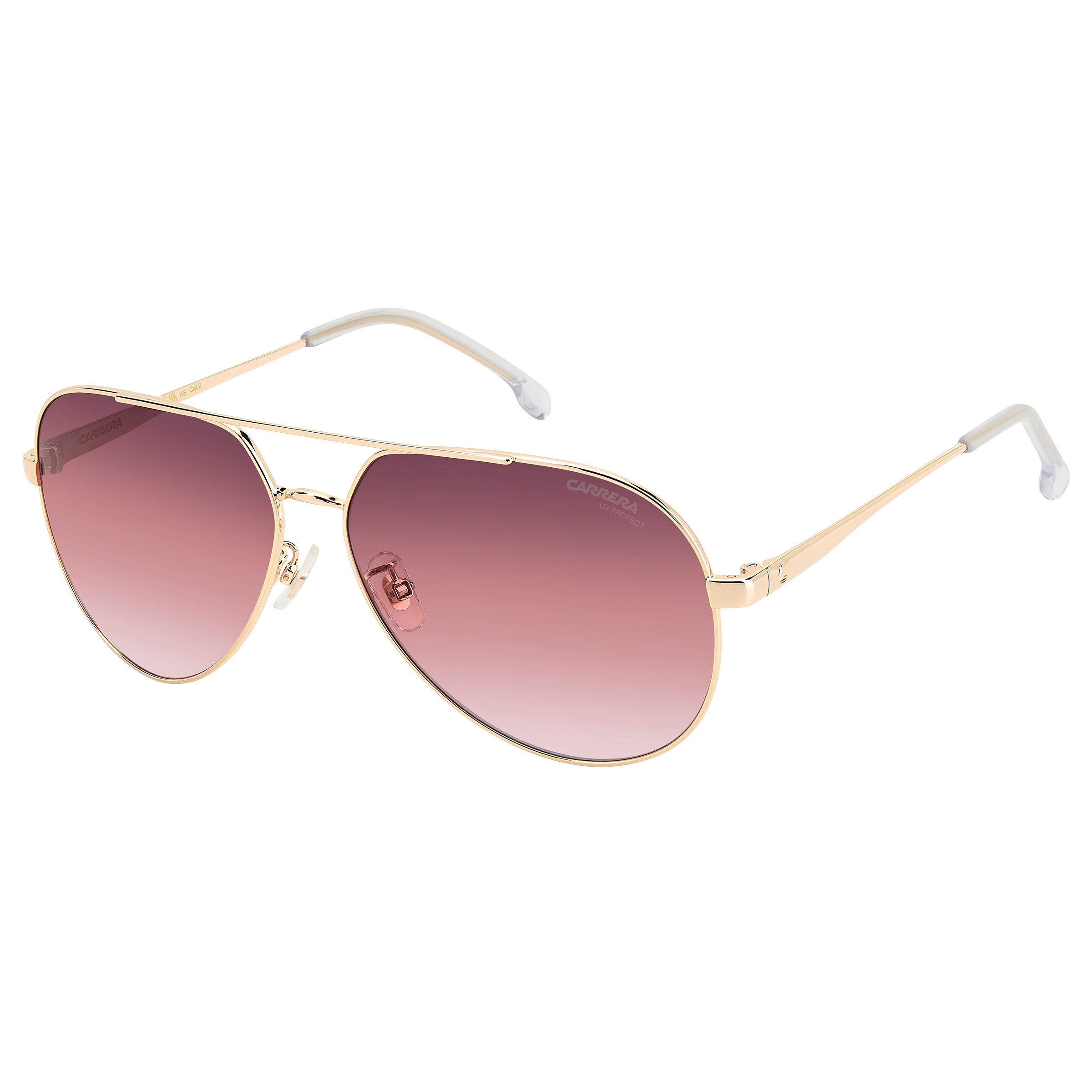 New Carrera CARRERA3005/S 0R1AHA Women\'s White Cooper Gold Aviator Sunglasses Carrera White Sunglasses for Women for sale | eBay main image 4