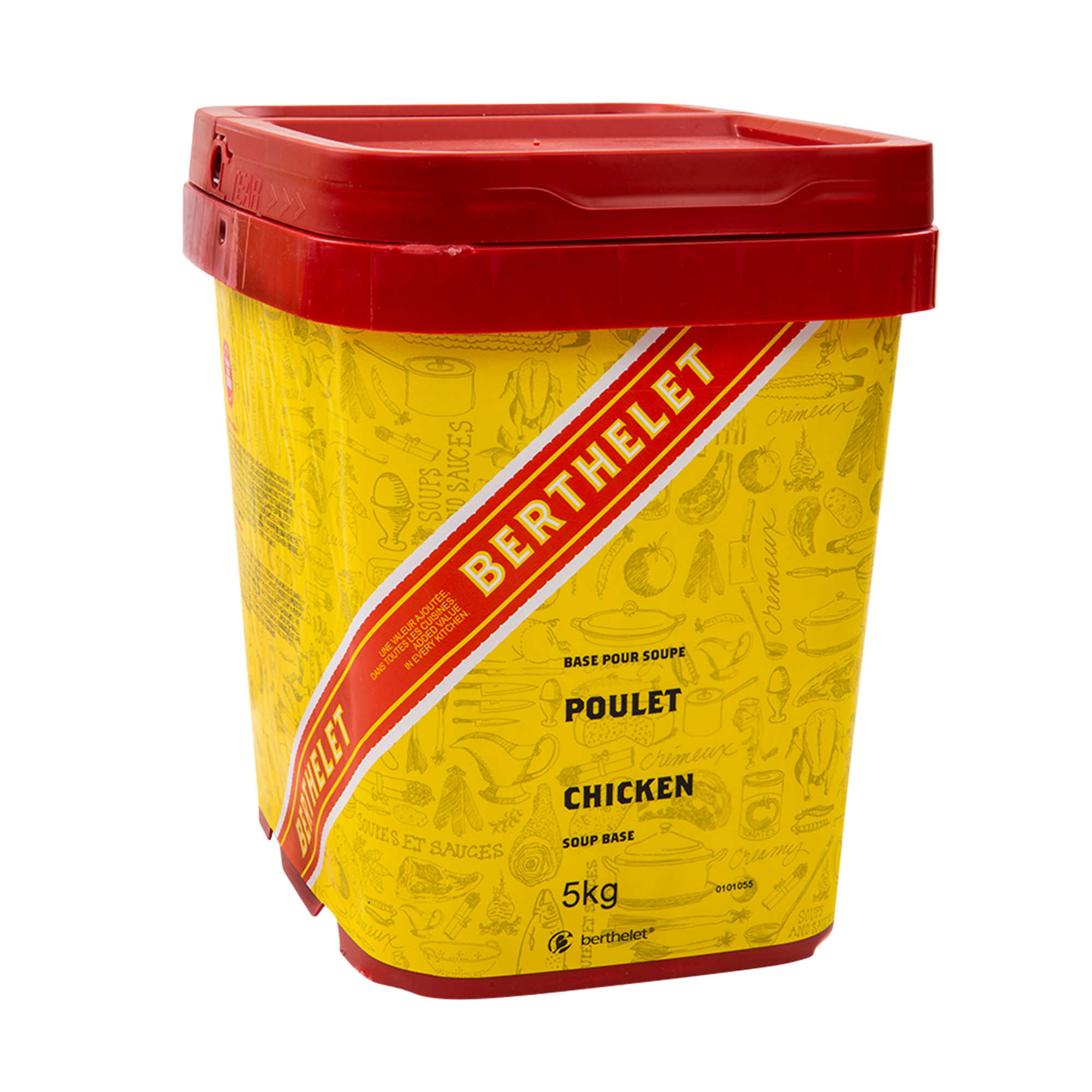 Berthelet Chicken Soup Base, 5 kg