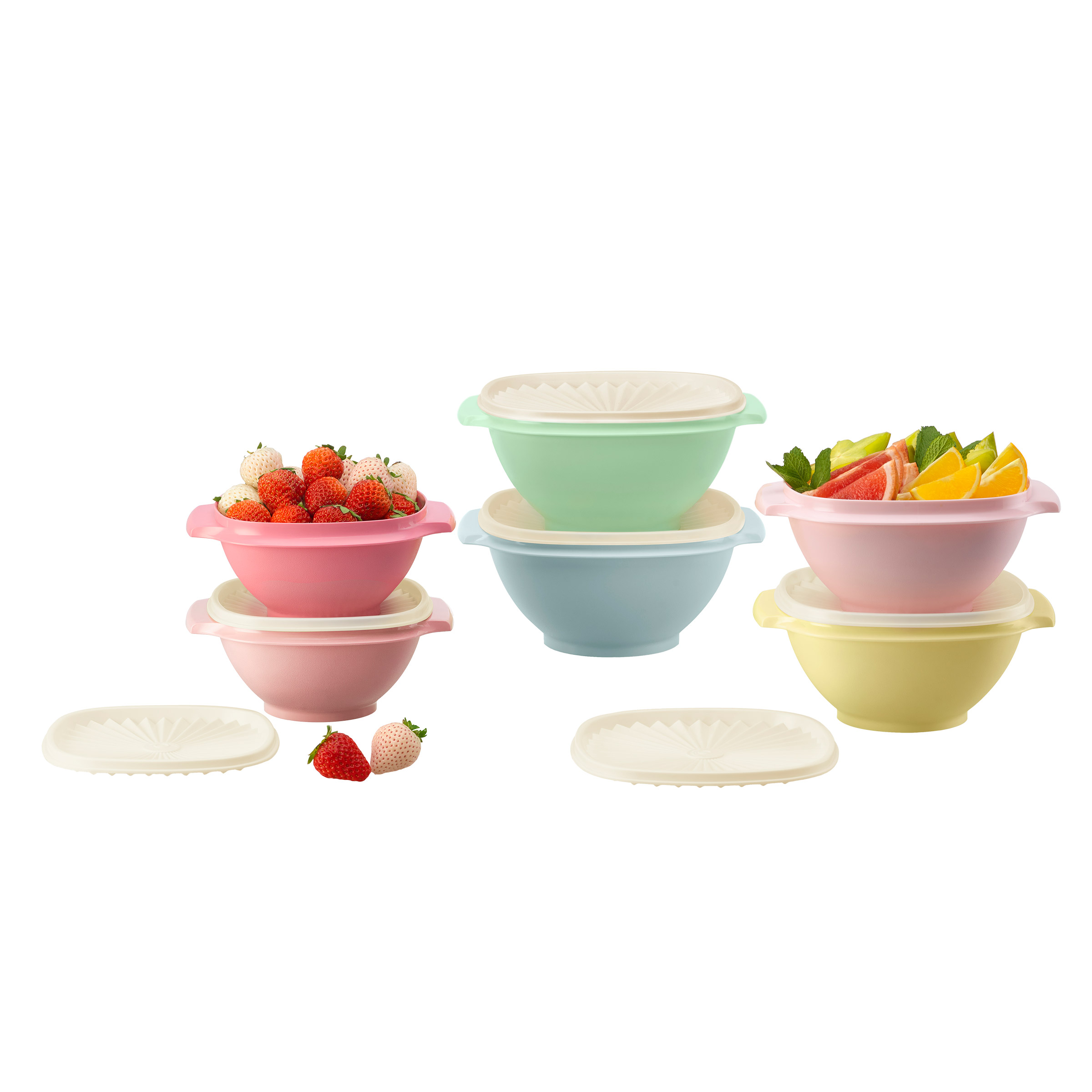 Tupperware - Ensemble de contenants Heritage alimentaires, 12