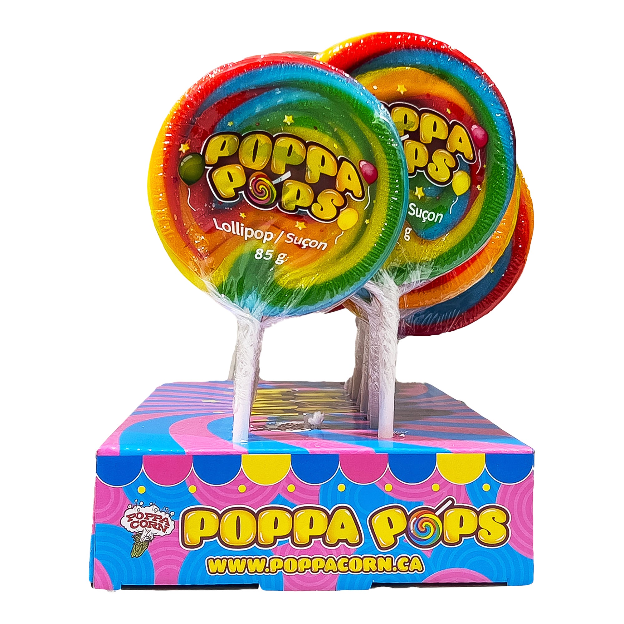 Poppa Pops Lollipops, 18X85g | Costco