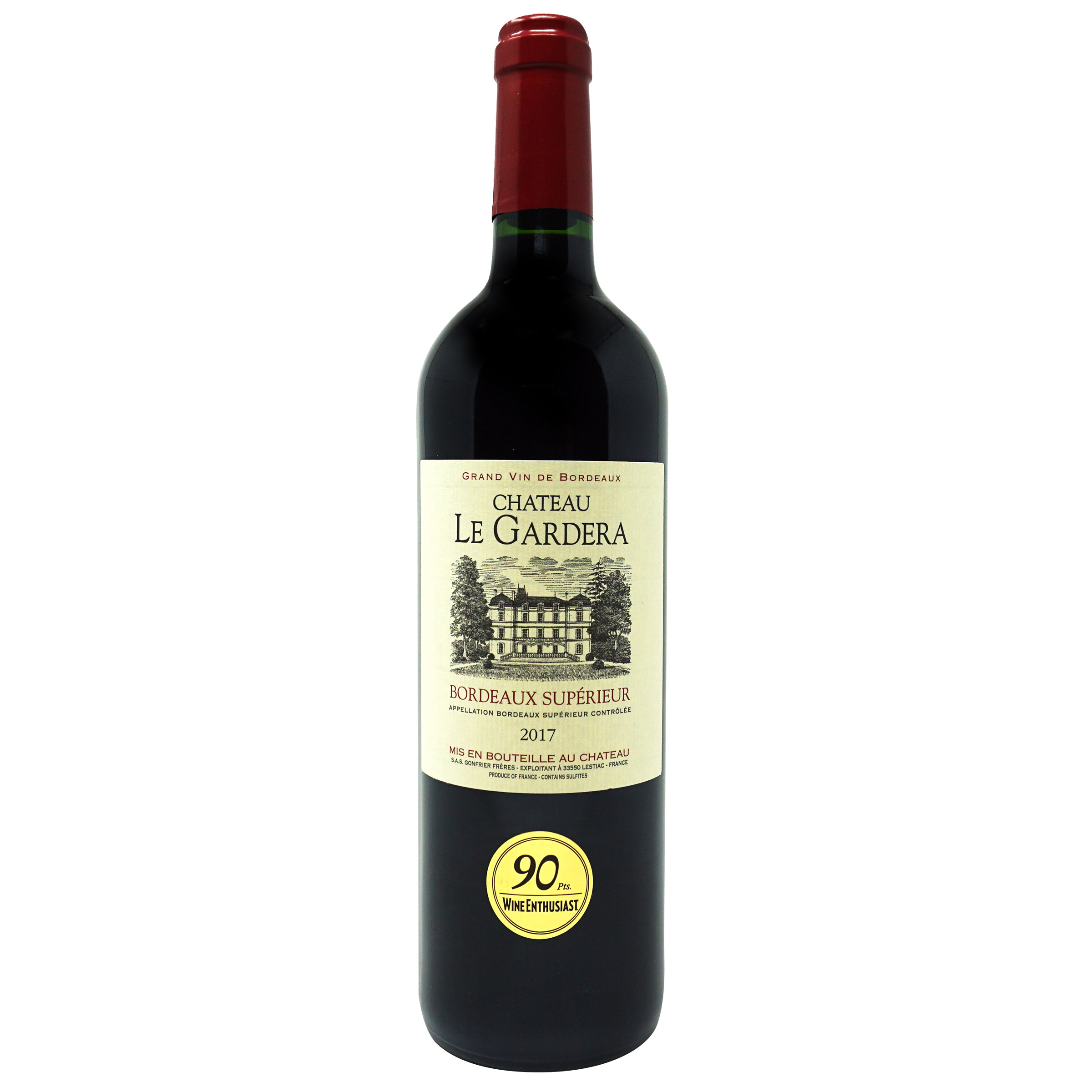 90 Point Bordeaux Supérieur Wine 750 ml 12-pack CA ONLY | Costco