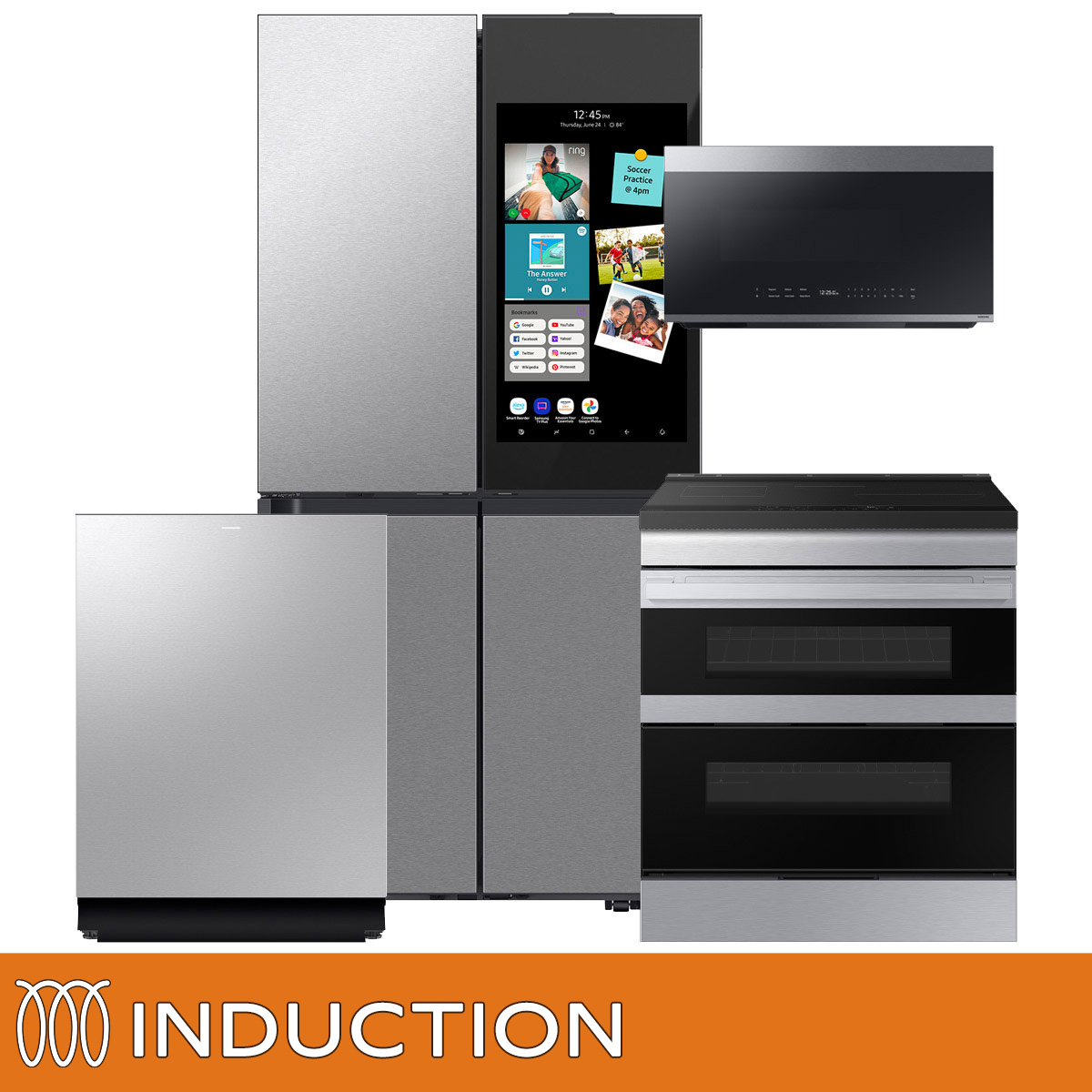 Samsung 32GB (8GBx4) 1Rx8 PC4 4枚セット Samsung 4-Piece GAS Kitchen Package with Bespoke 4-Door Flex