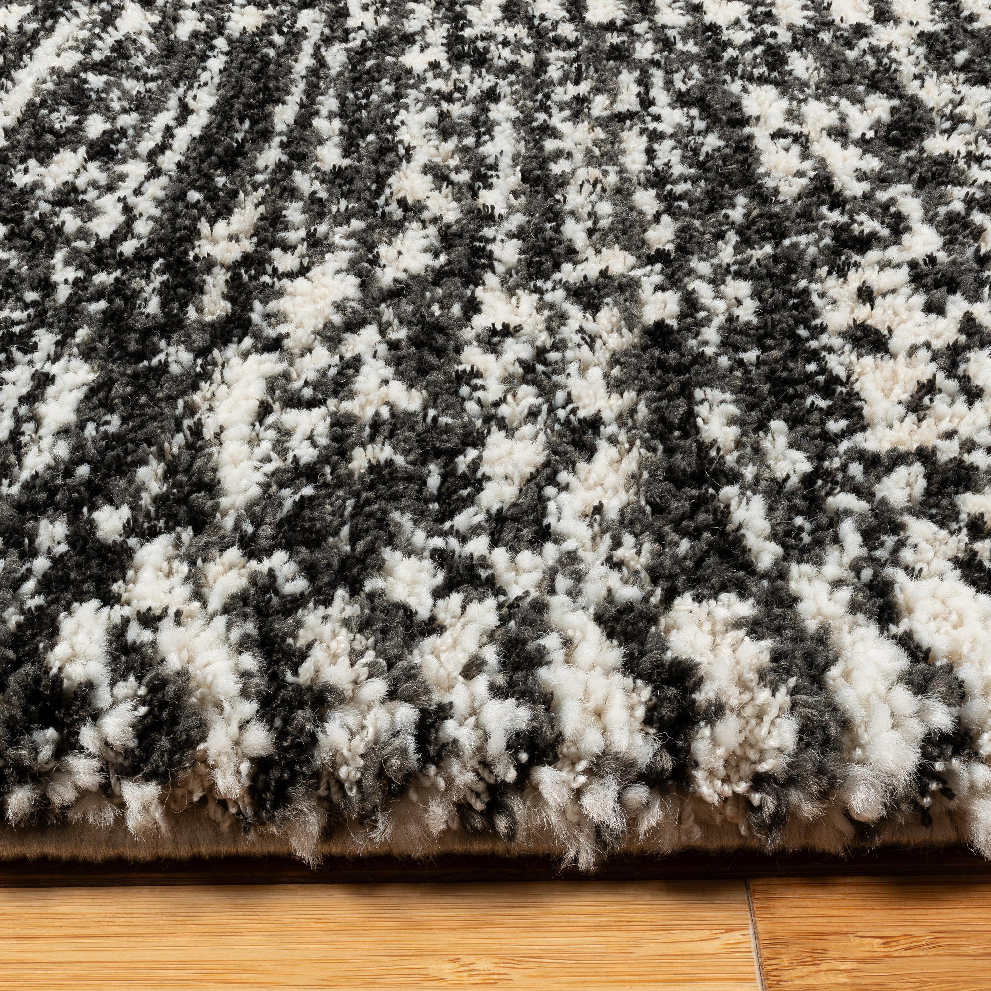 Foxwood Cozy Area Rug Collection, Alva Cream Charcoal | Costco