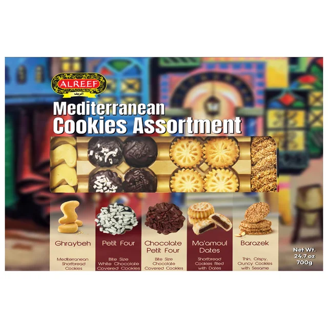 ALREEF MEDITERRANEAN ASSORTED COOKIES 24.7 OUNCES
