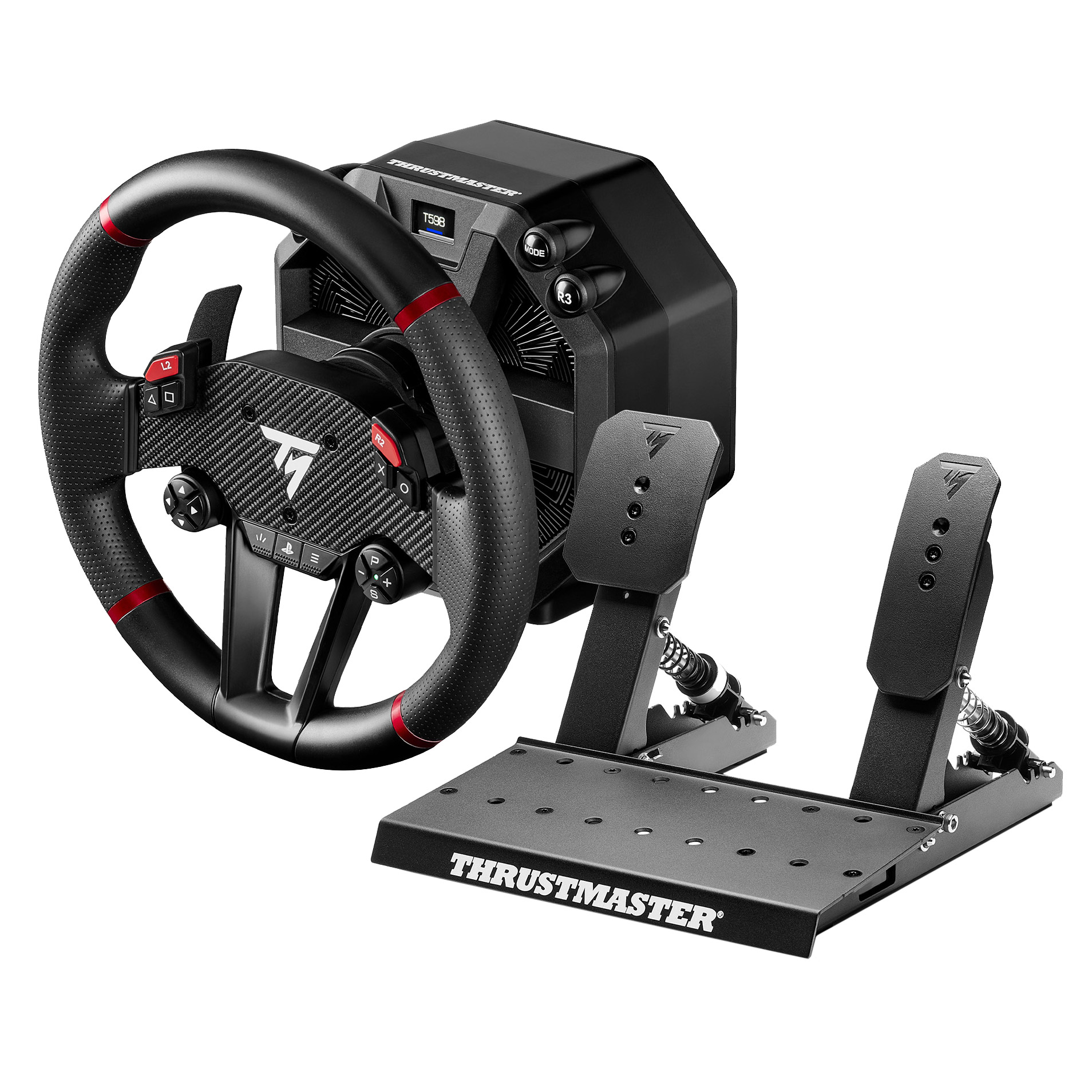 Thrustmaster T598 Direct Drive Racing Wheel Bundle with Pedals for PlayStation or PC
