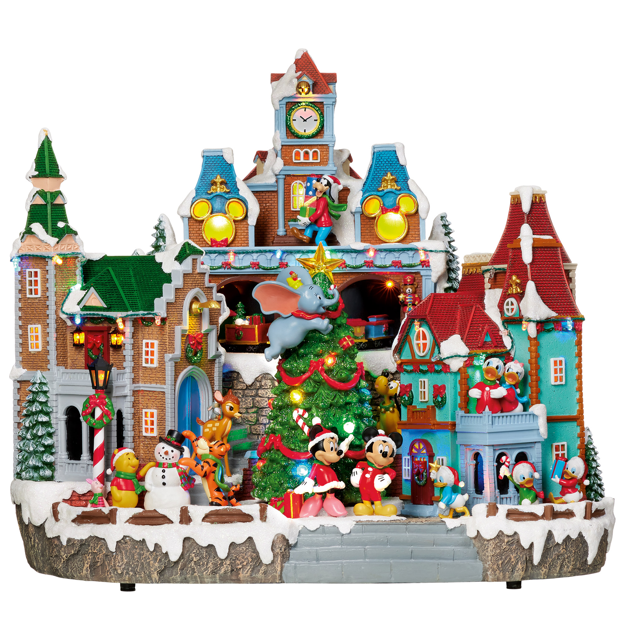 Disney Animated Holiday Village with lights and music | Costco