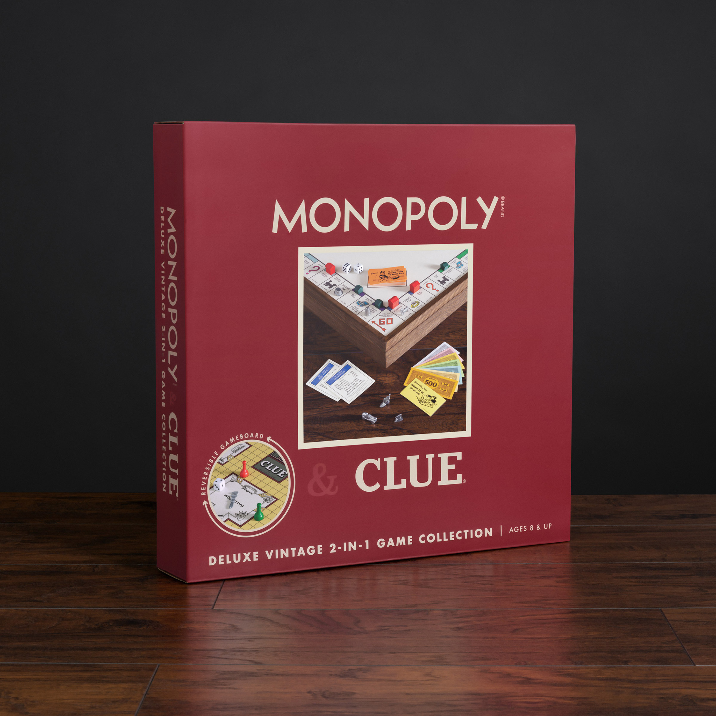 Monopoly/Clue Vintage Deluxe Edition - English