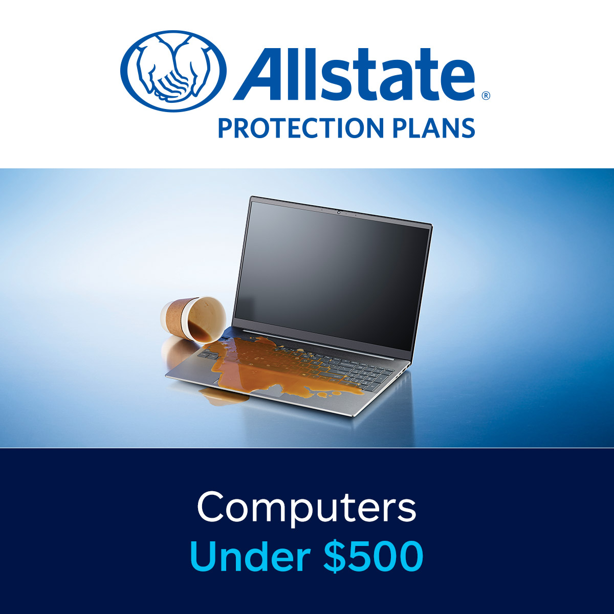 Allstate 3 Years Drops & Spills Protection (For New Computers Under $500)
