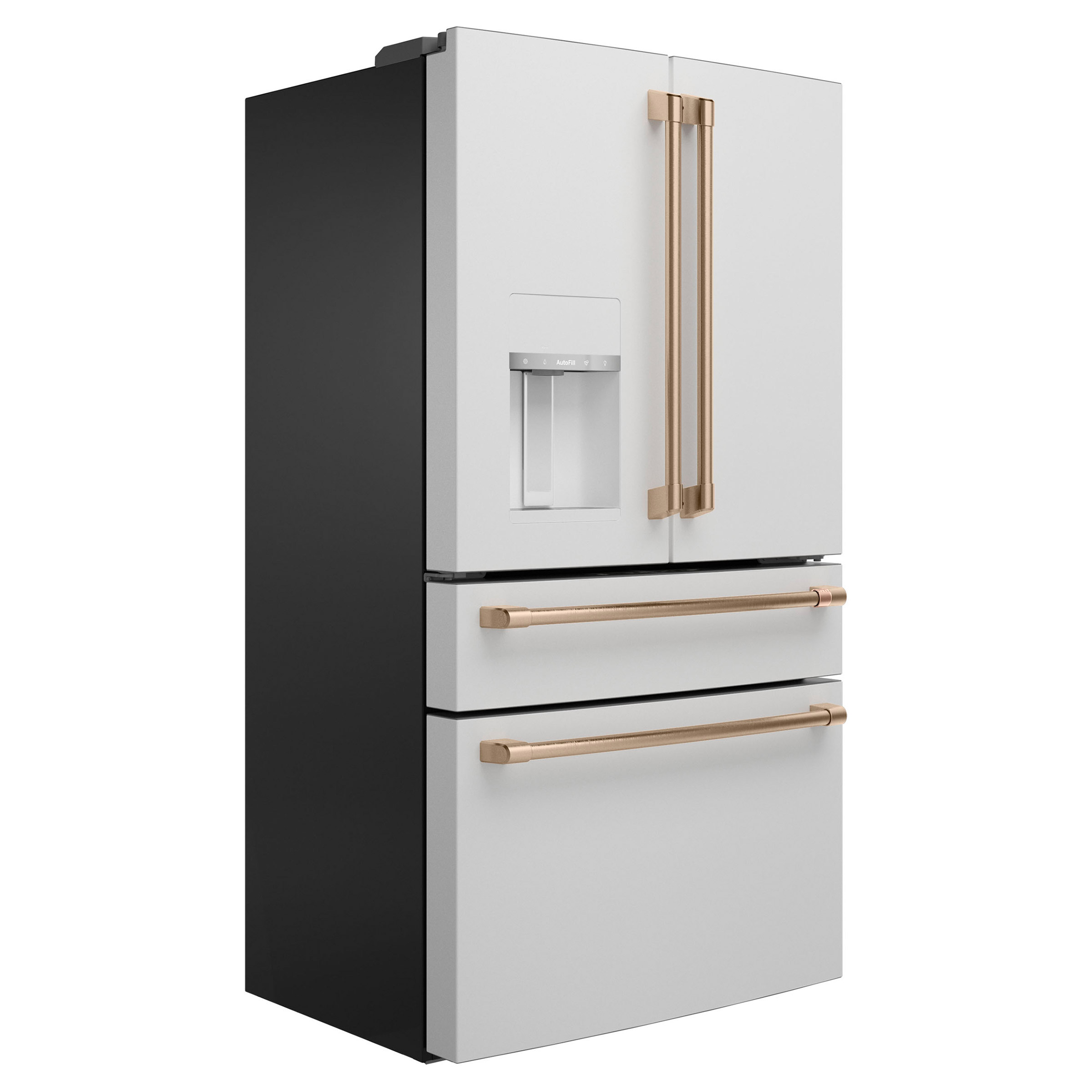 CAFÉ ENERGY STAR 22.3 Cu. Ft. Smart Counter-Depth 4-Door French-Door Refrigerator - Thumbnail 2