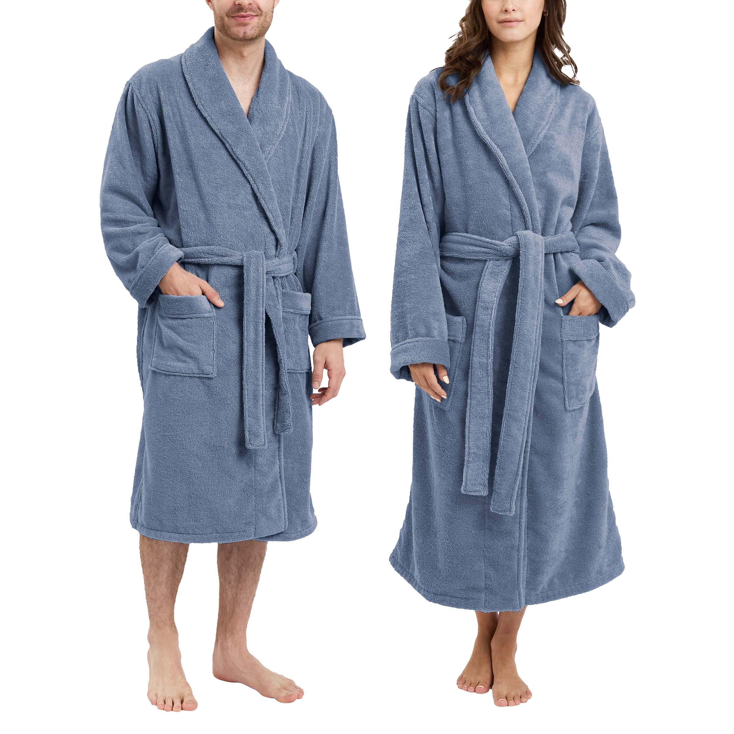 Serene Cotton Terry Robe 