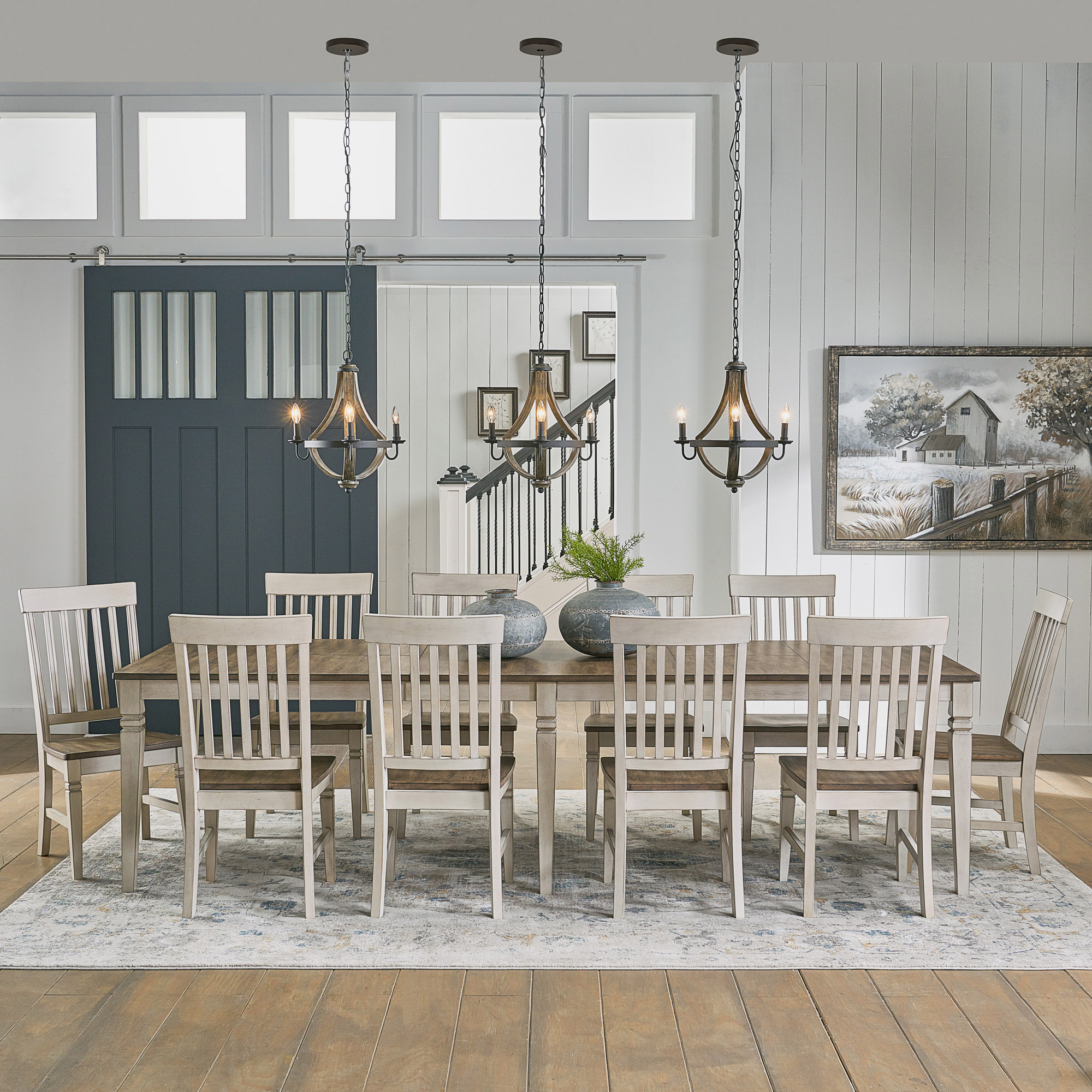 Shaker Traditional 11-piece Dining Room Set