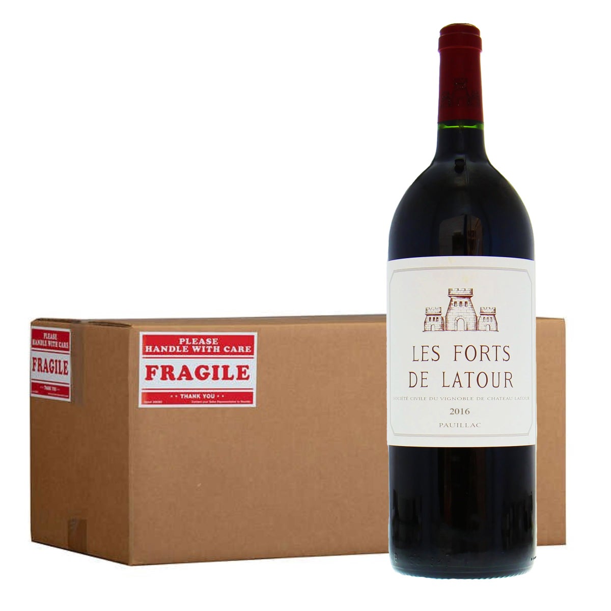 Les Forts de Latour, 2016 Magnum 96 Points 1.5 Liters CA Les Forts de Latour, 2016 Magnum 96 Points 1.5 Liters CA