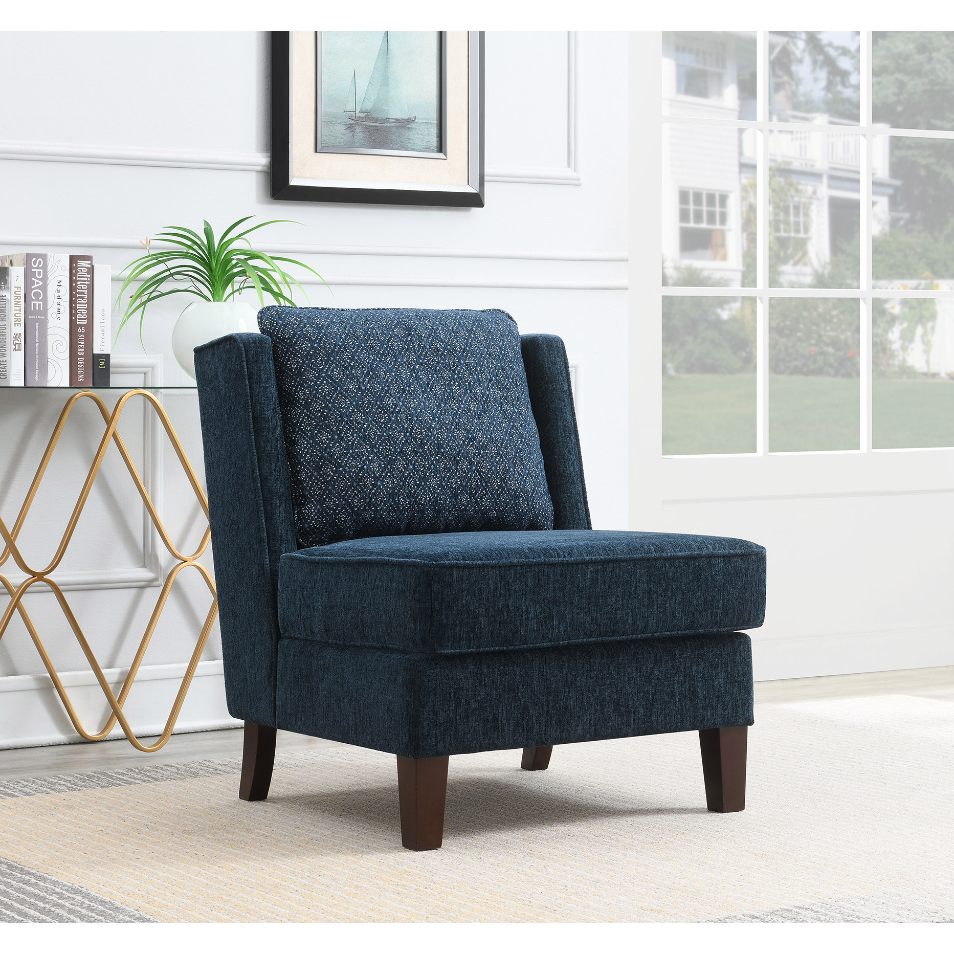 Karina Fabric Accent Chair Costco